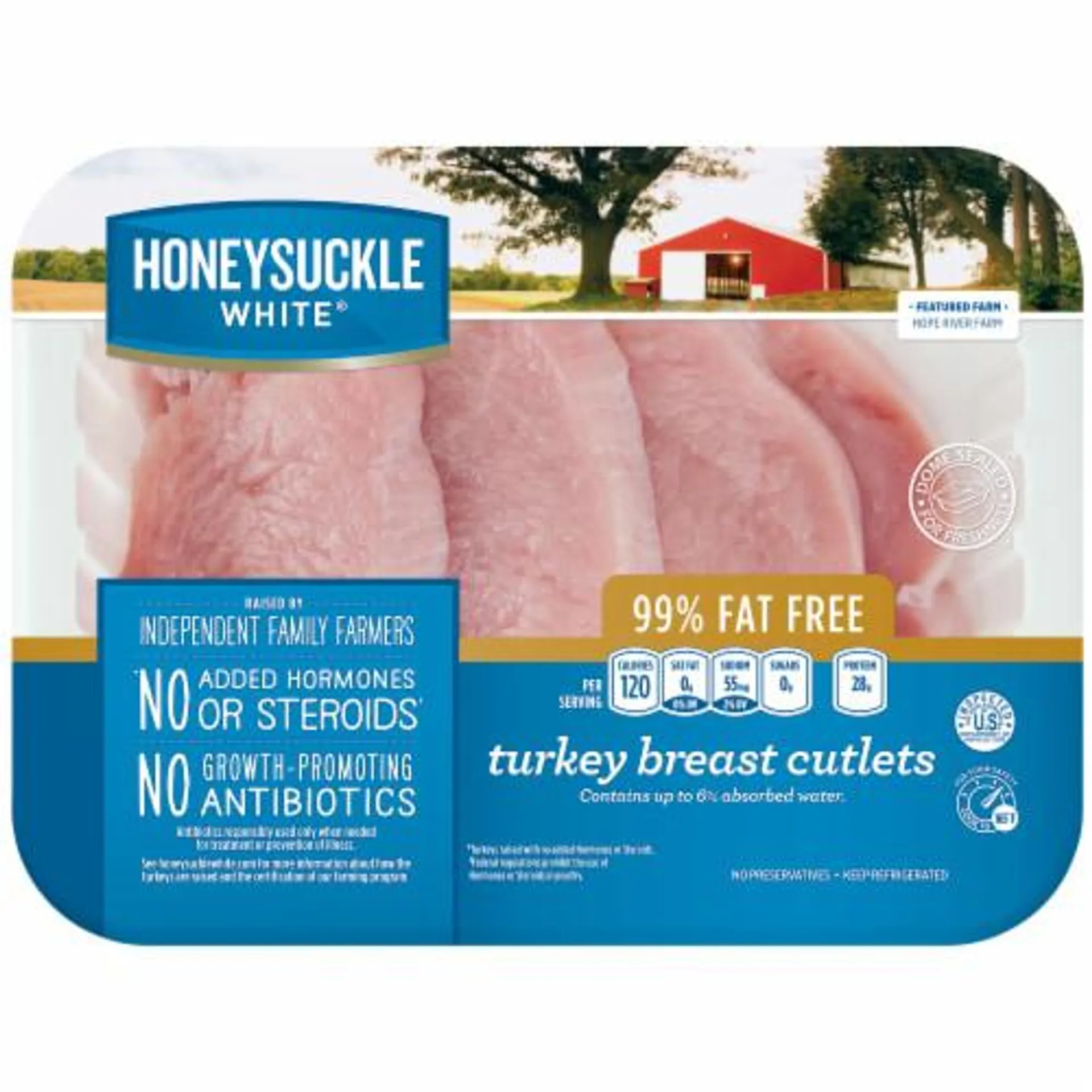 Honeysuckle White® 99% Fat Free Turkey Breast Cutlets