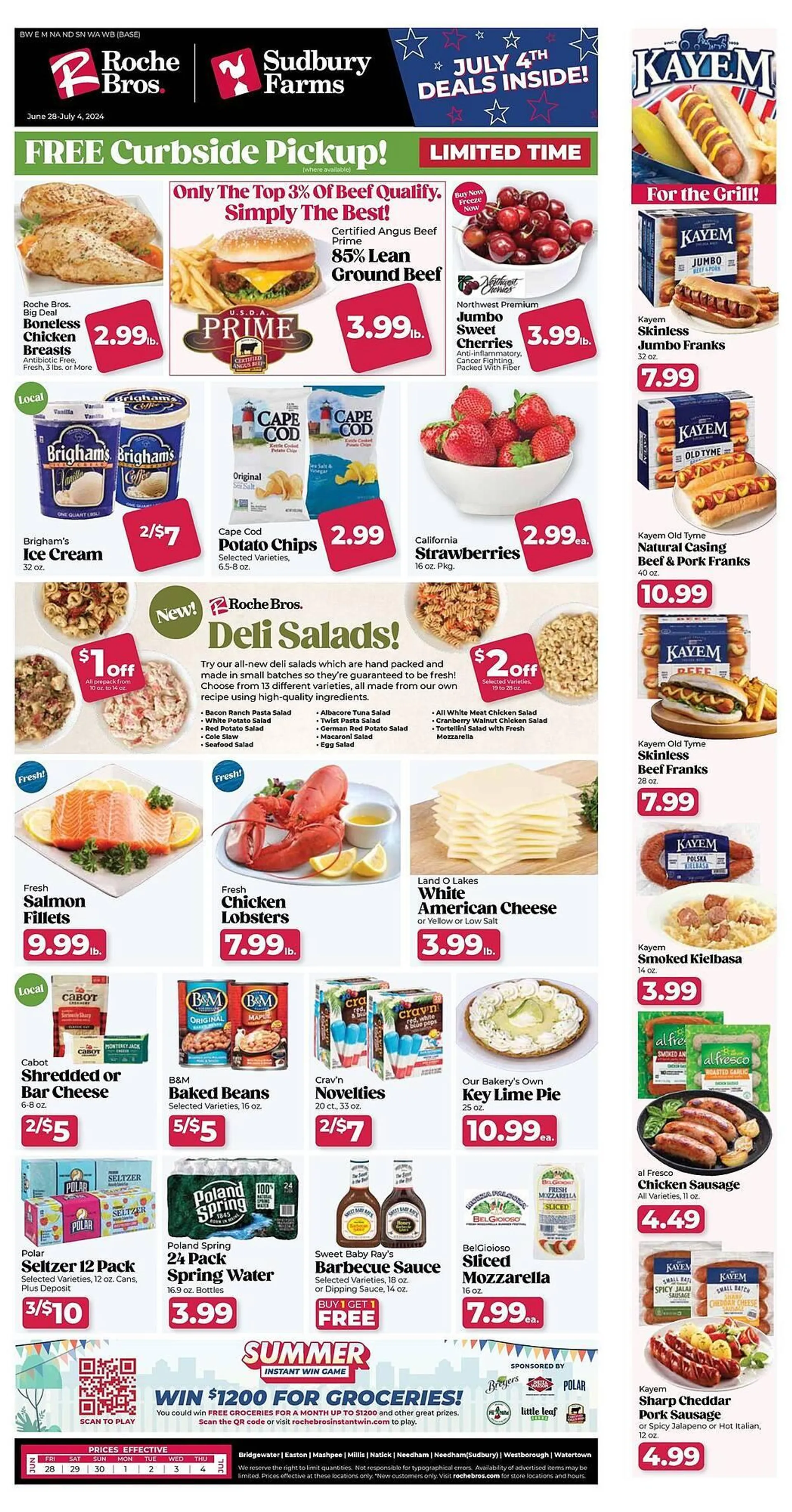 Roche Bros Weekly Ad - 1