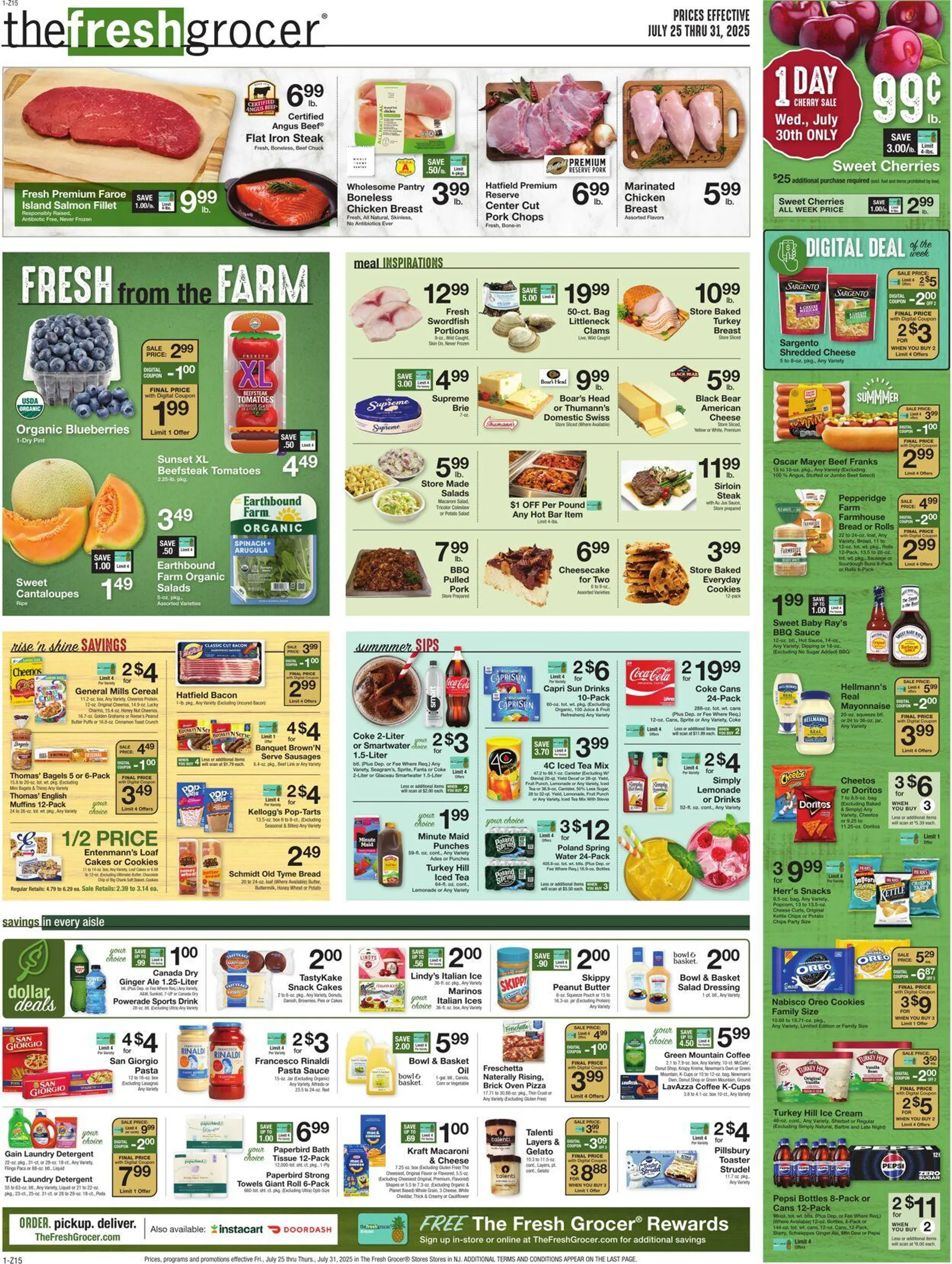 Weekly ad Gerrity's Supermarkets Current weekly ad from July 24 to July 31 2025 - Page 1