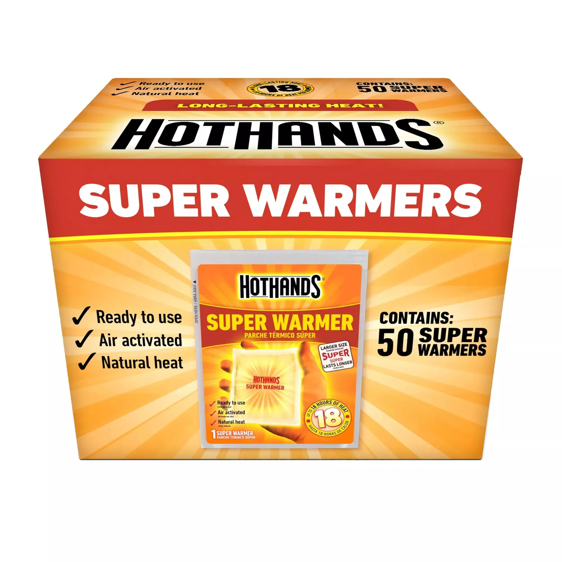 HotHands Super Warmer 50 pk.