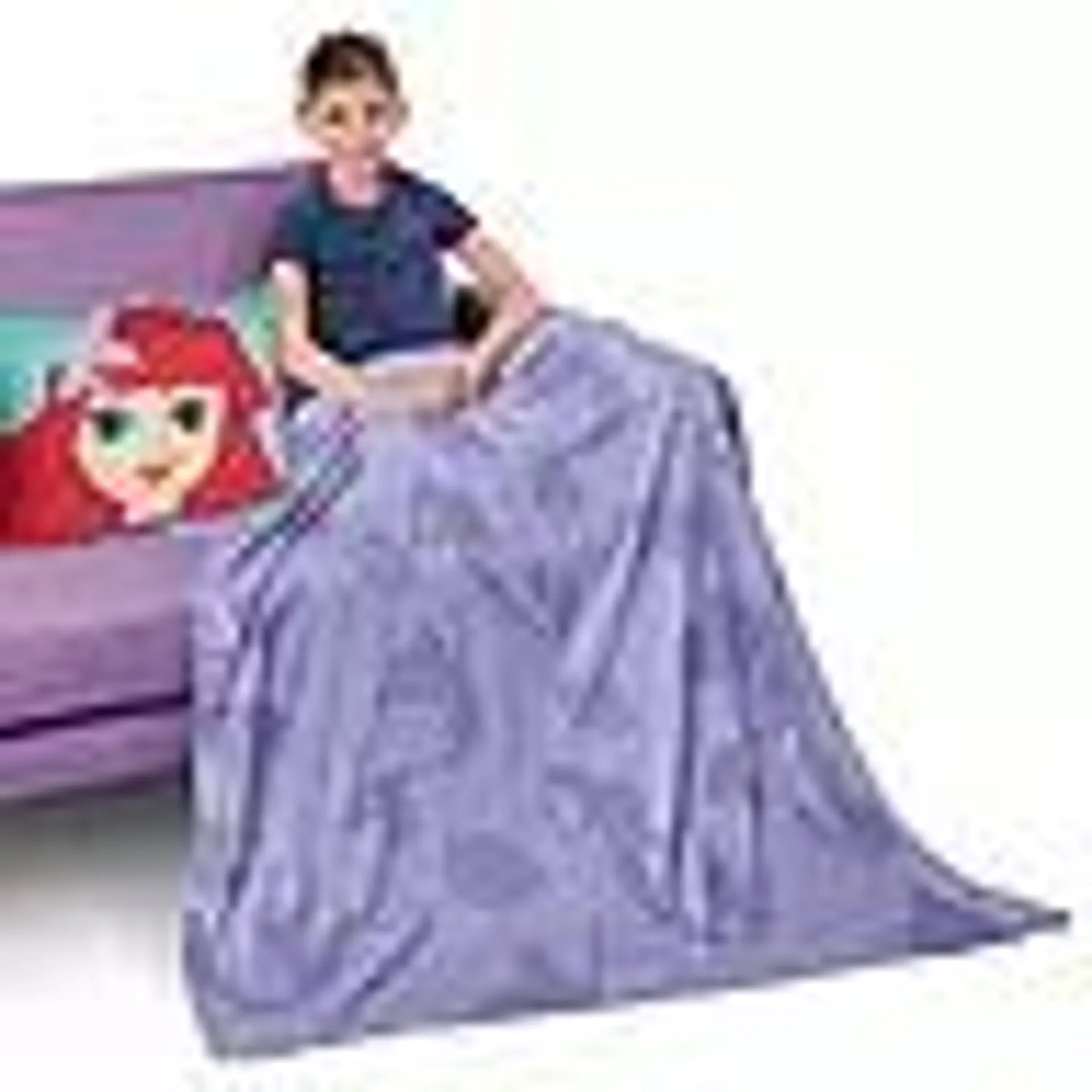 Licensed Character 2pc Kids Pillow Pocket and Throw Set (Assorted Characters)