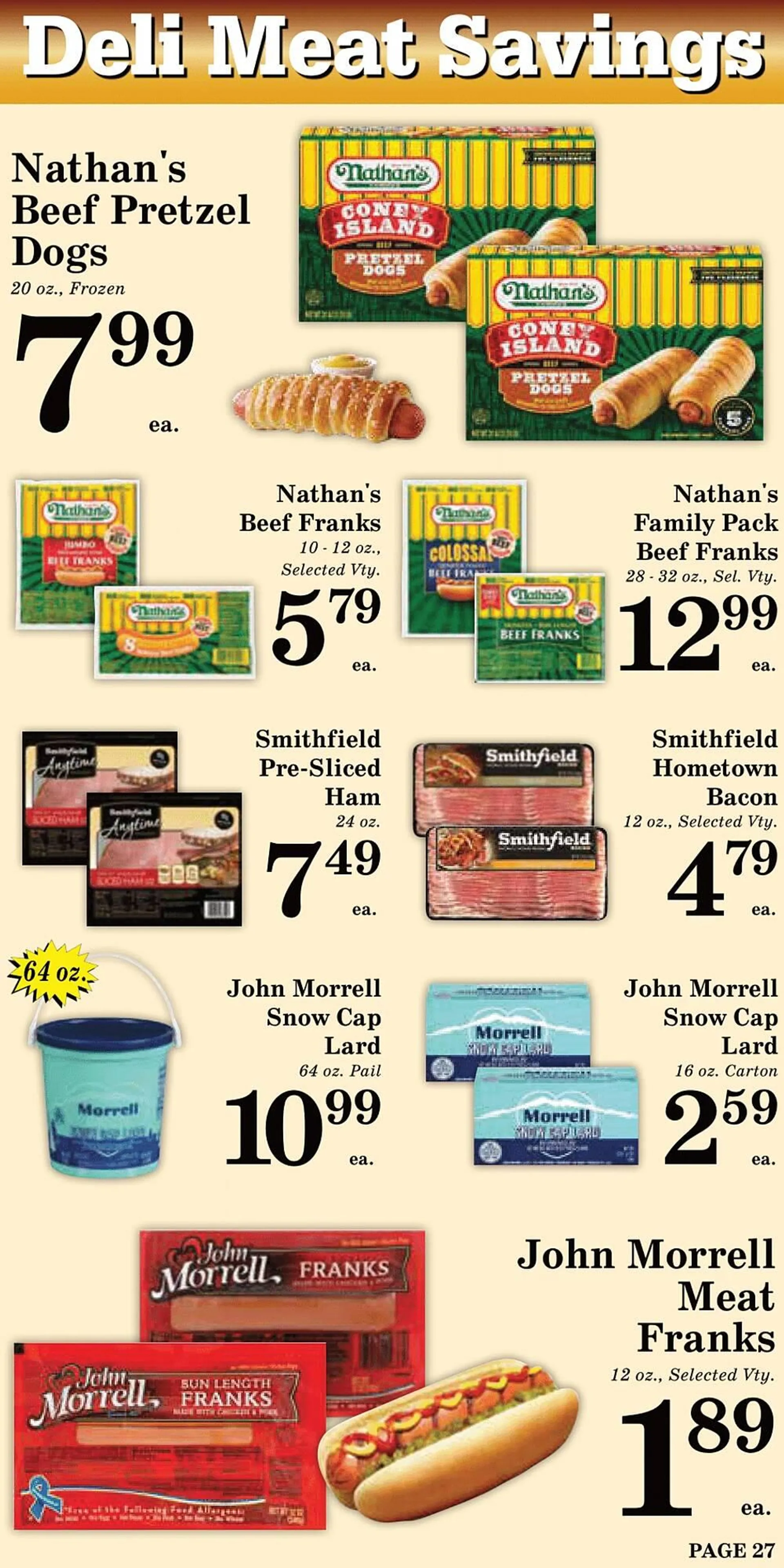 Weekly ad Harvest Foods ad from October 2 to November 5 2024 - Page 28