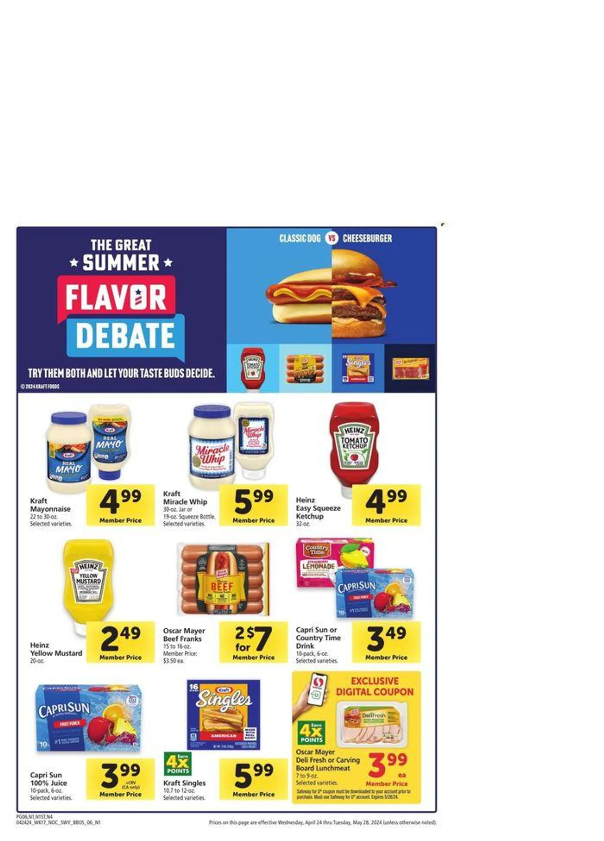 Weekly ad Weekly Add Safeway from April 25 to May 28 2024 - Page 9