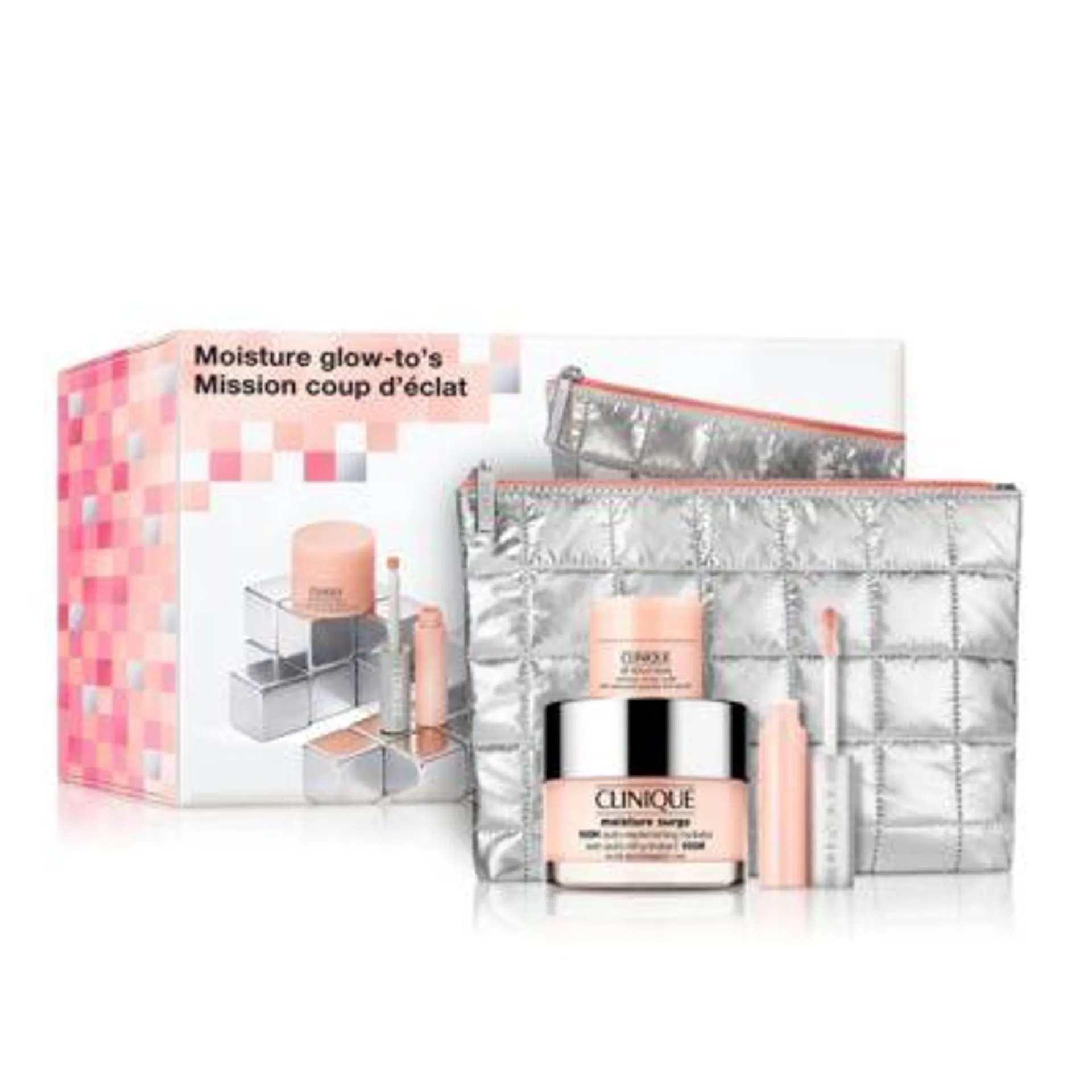 4-Pc. Moisture Glow-To's Skin Care & Makeup Gift Set