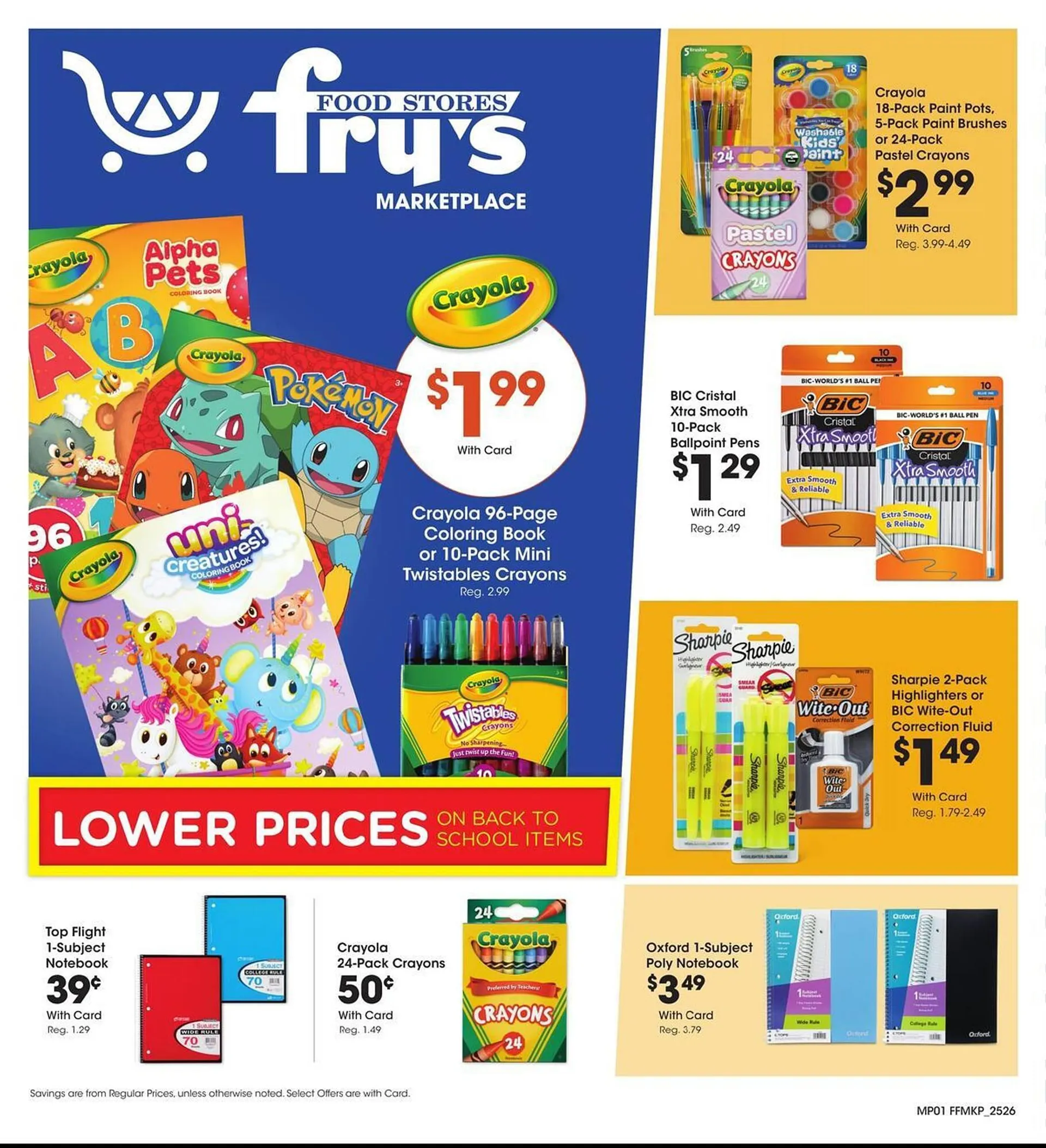 Weekly ad Fry's Weekly Ad from July 30 to August 5 2025 - Page 1