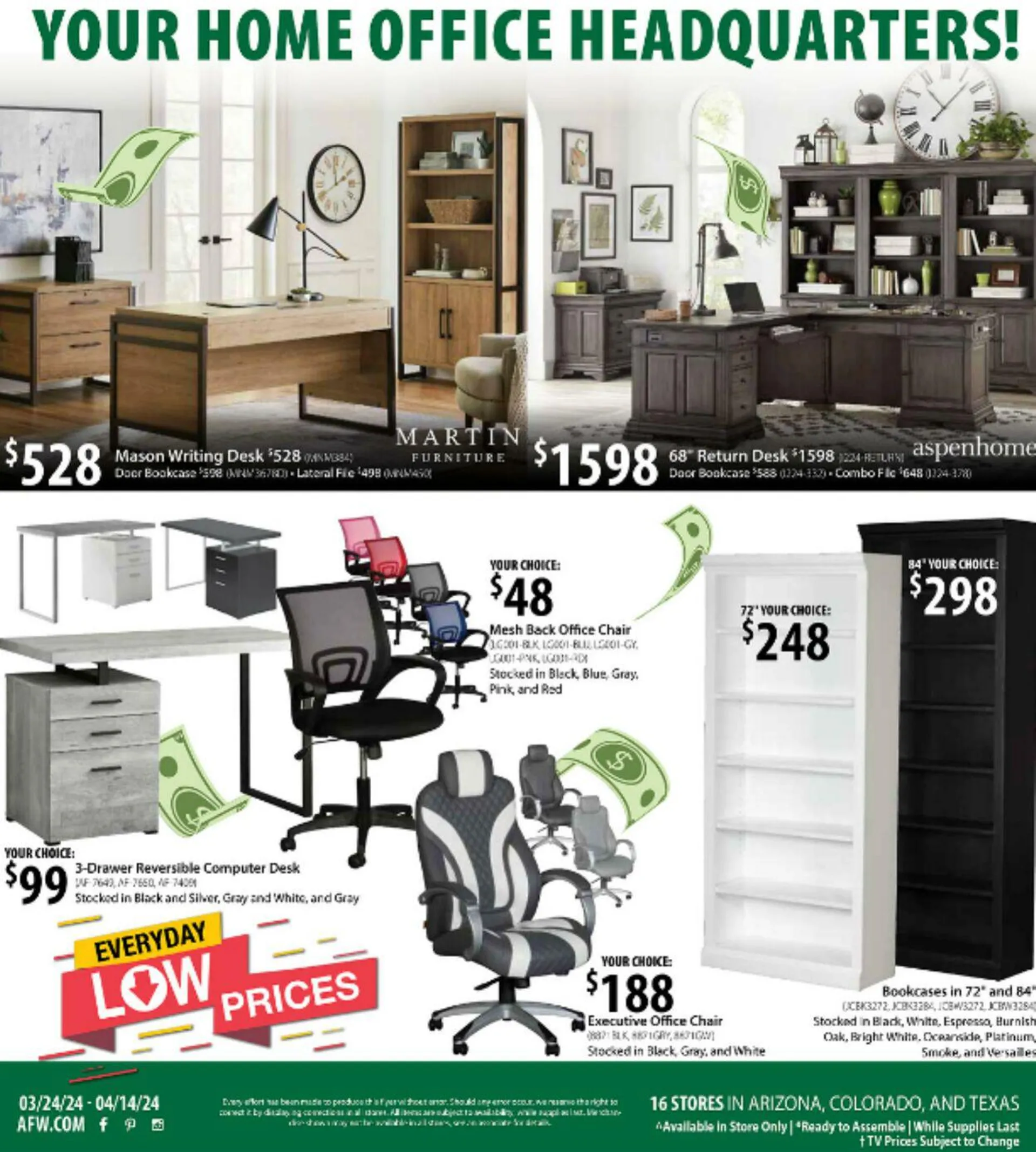 Weekly ad American Furniture Warehouse Current weekly ad from March 24 to April 14 2024 - Page 3