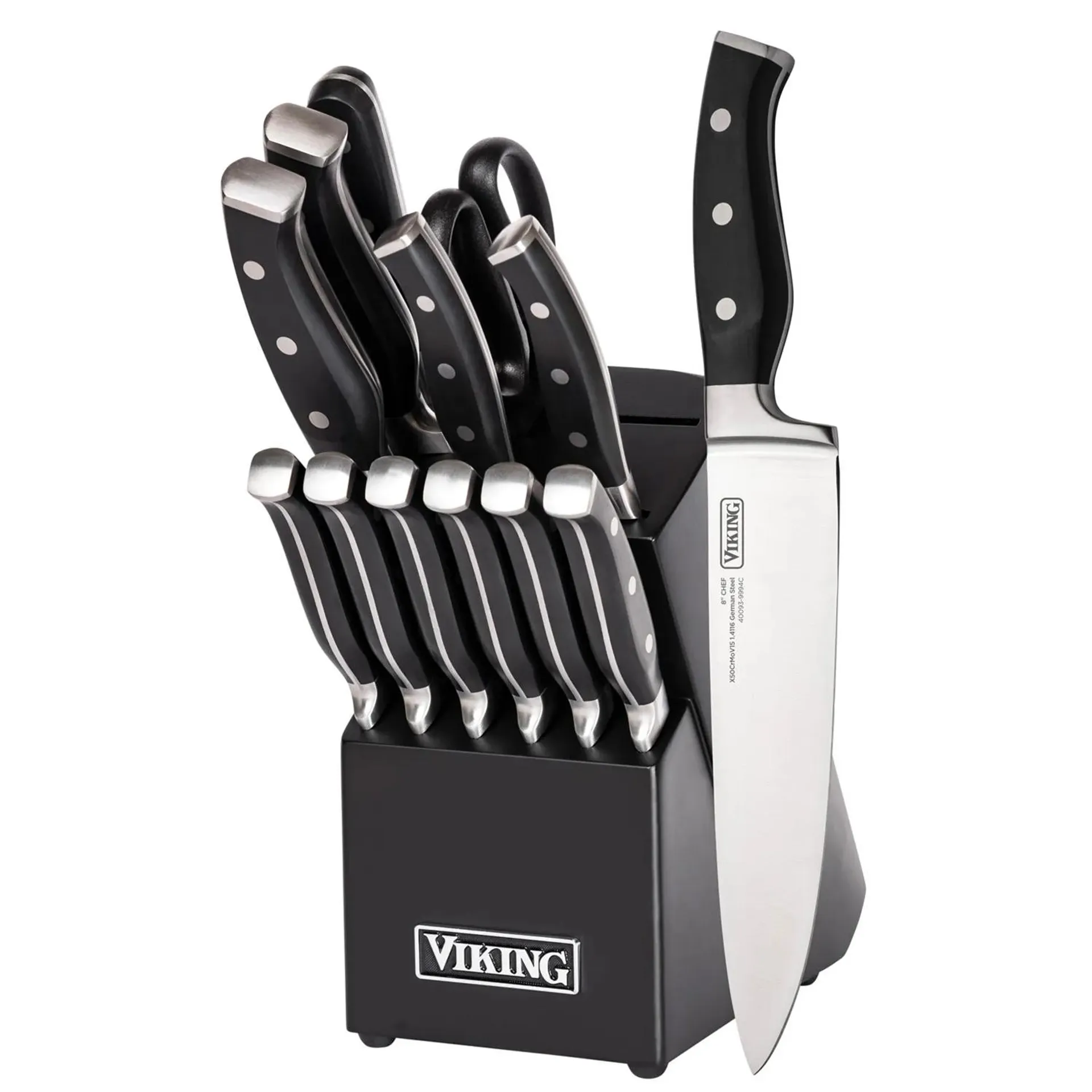 Viking 14-Piece Forged Cutlery Block Set