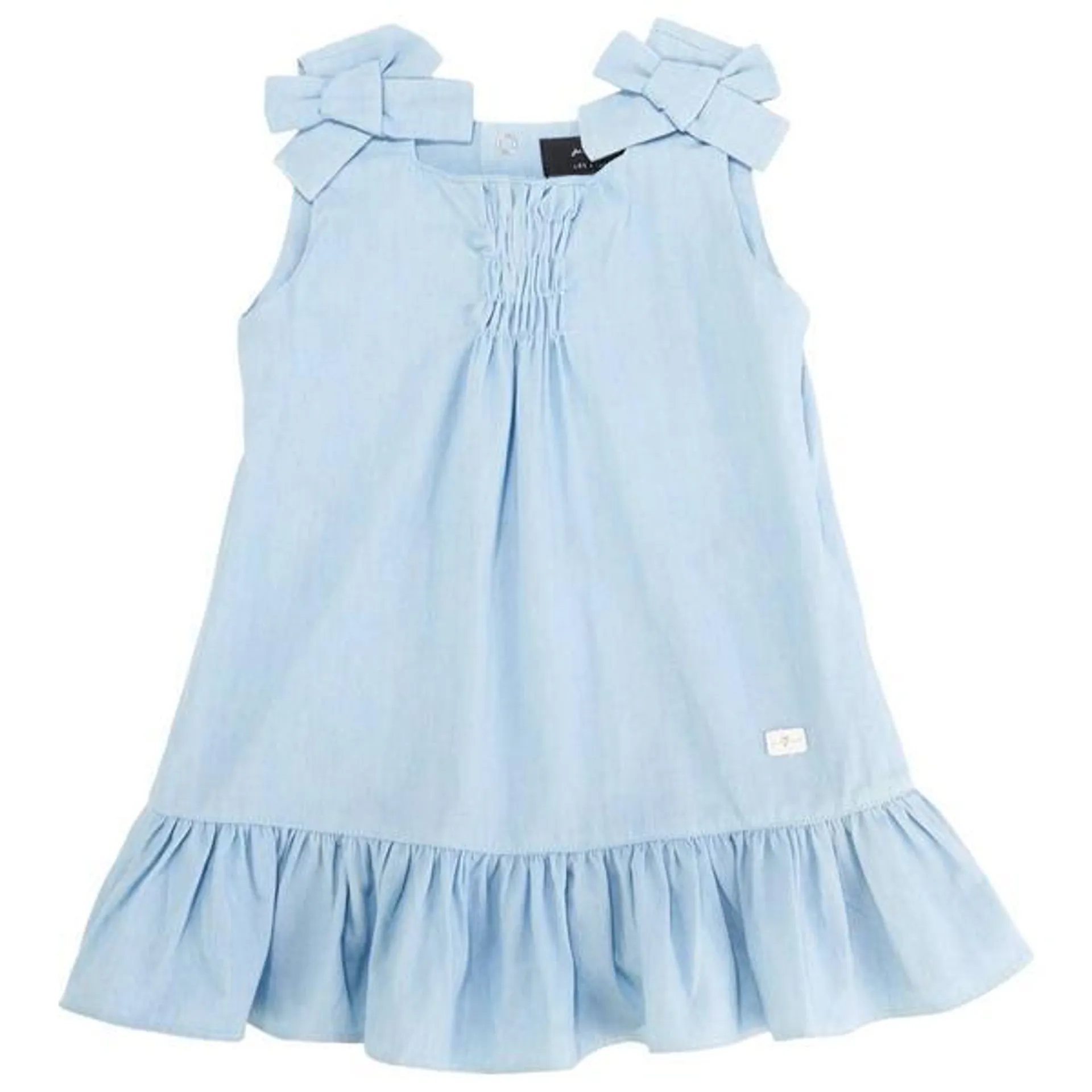 Baby Girl (12-24M) 7 For All Mankind® Chambray Tank Dress Set