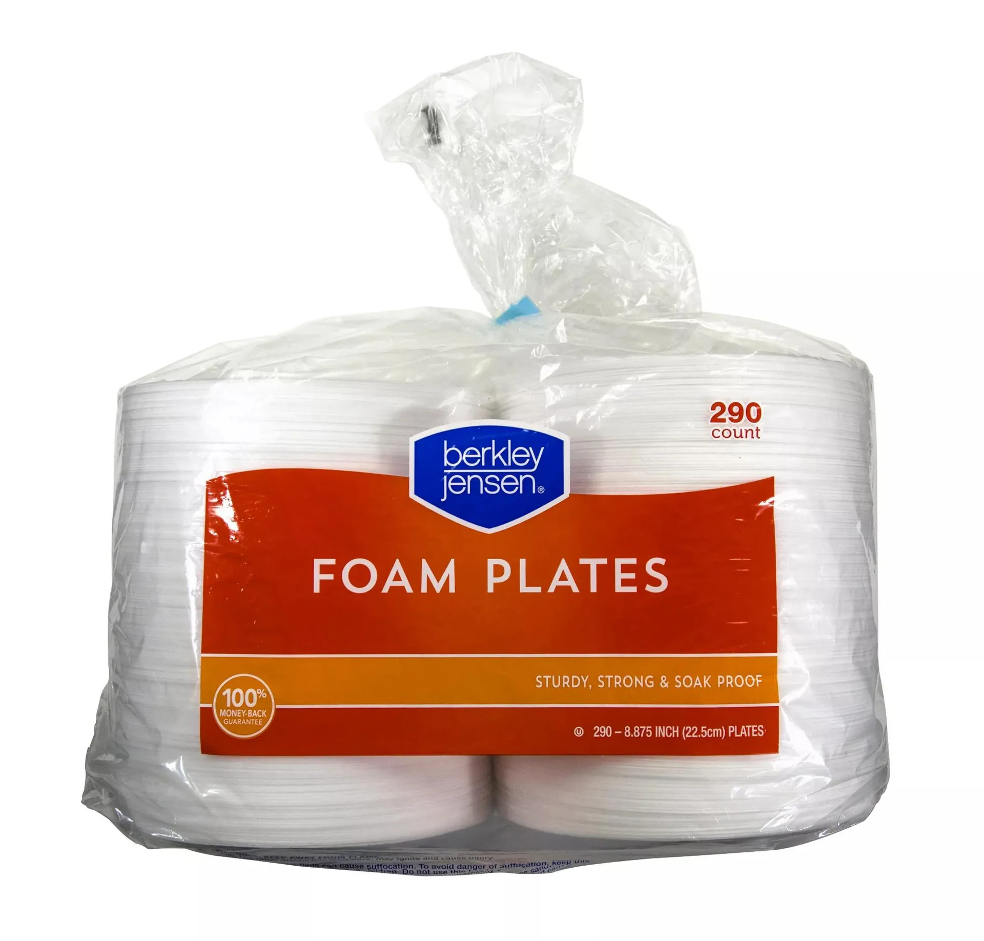 Berkley Jensen 9" Foam Plates, 290 ct.