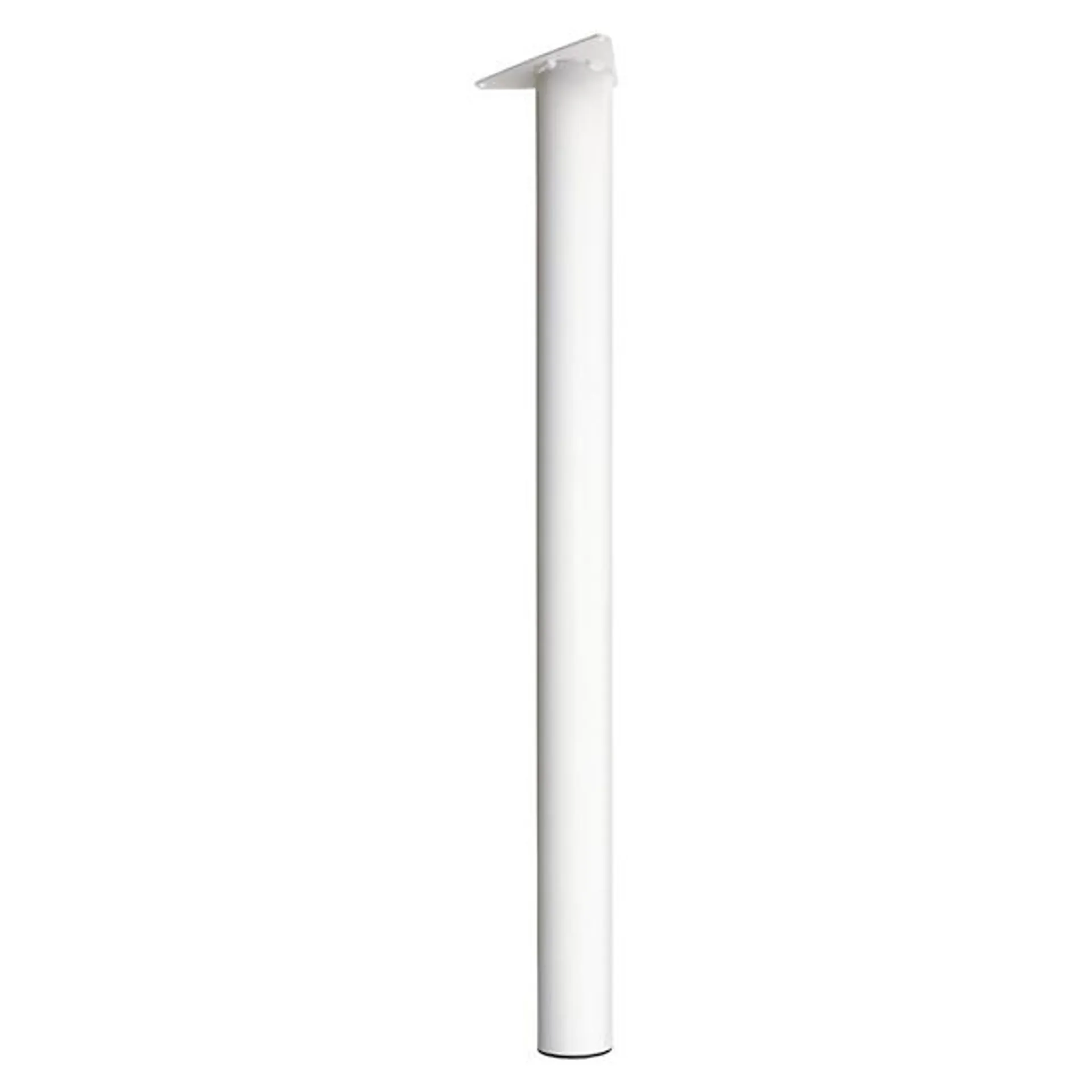 Elfa Classic Desk Leg for Melamine Desktop White