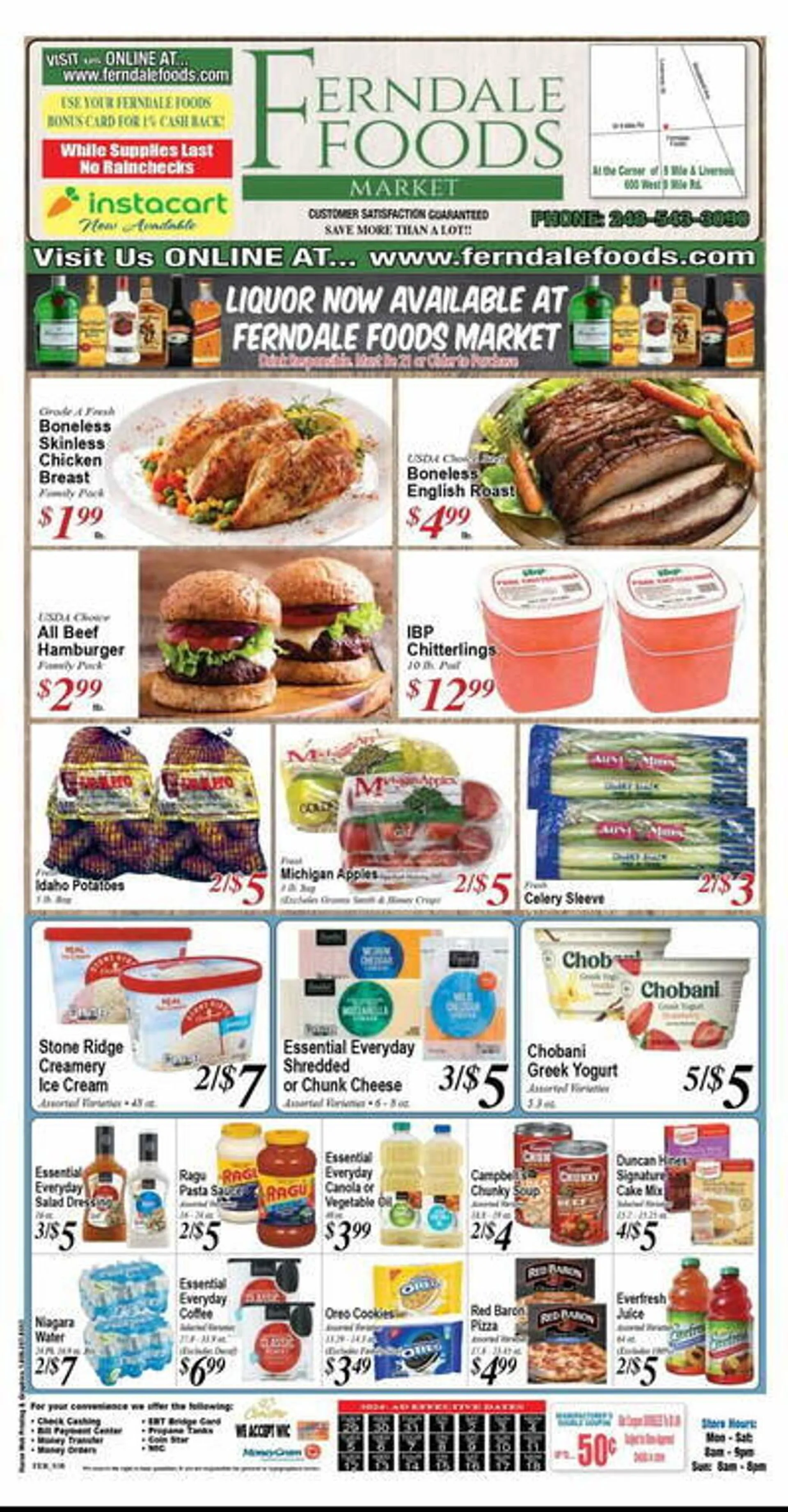 Ferndale Foods Weekly Ad - 1