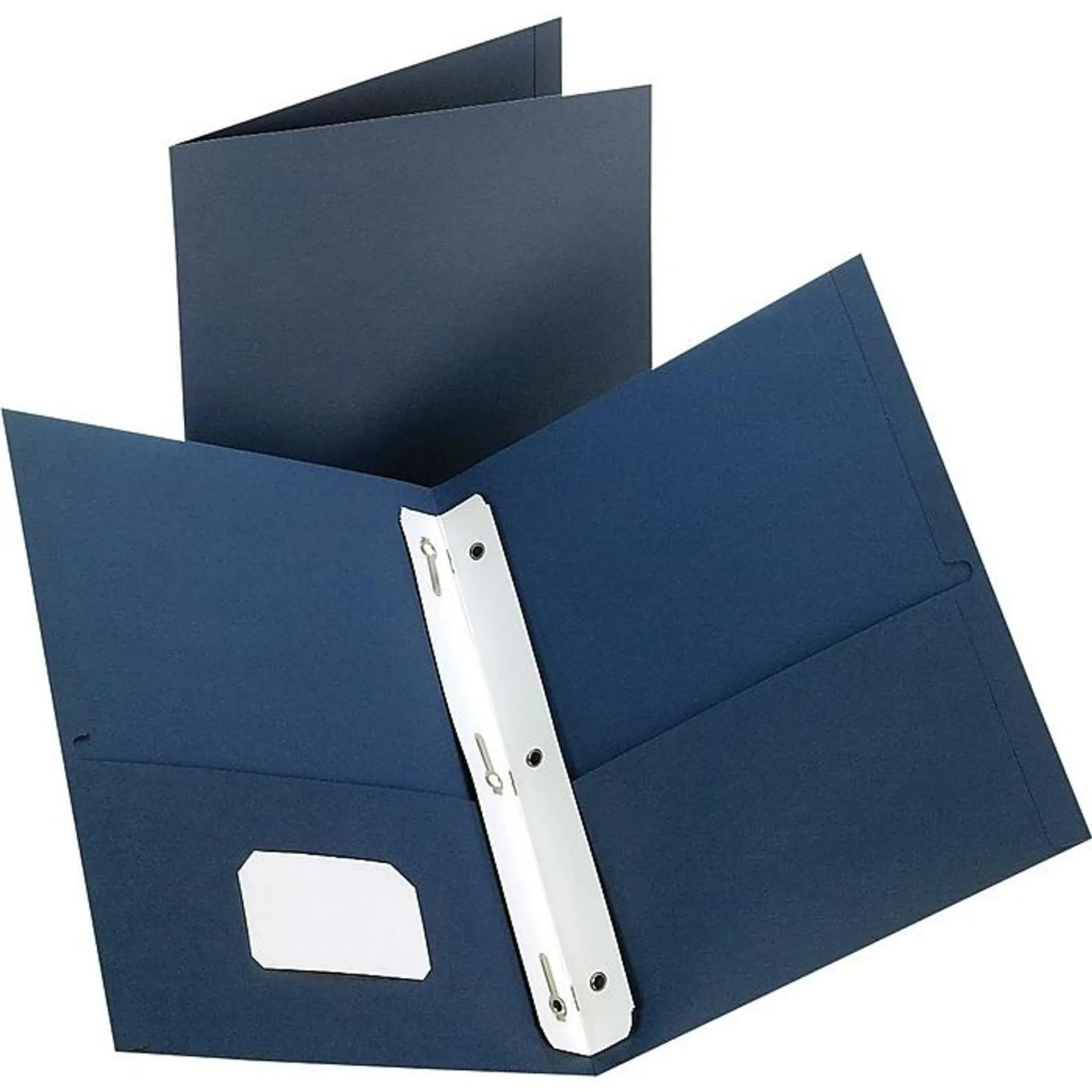 Staples® Twin-Pocket Portfolios with Fasteners,