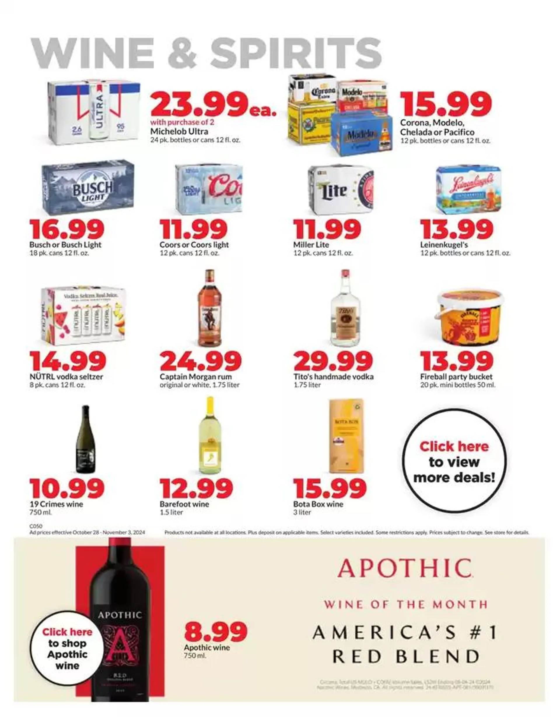 Weekly ad Great discounts on selected products from October 28 to November 3 2024 - Page 19