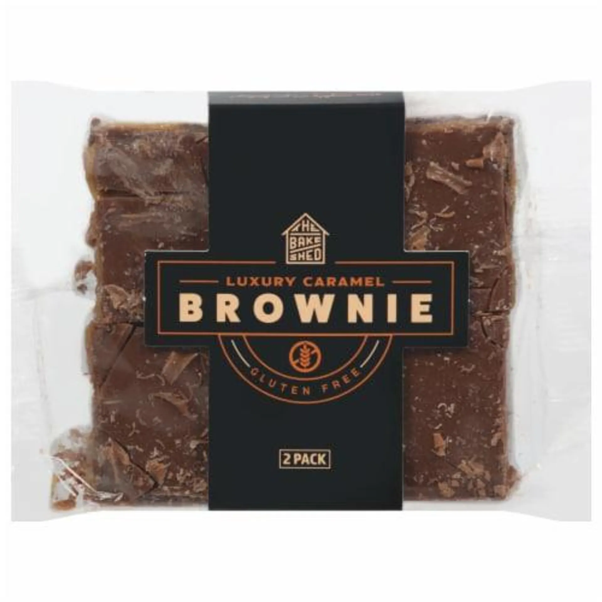 The Bake Shed Gluten Free Luxury Caramel Brownie