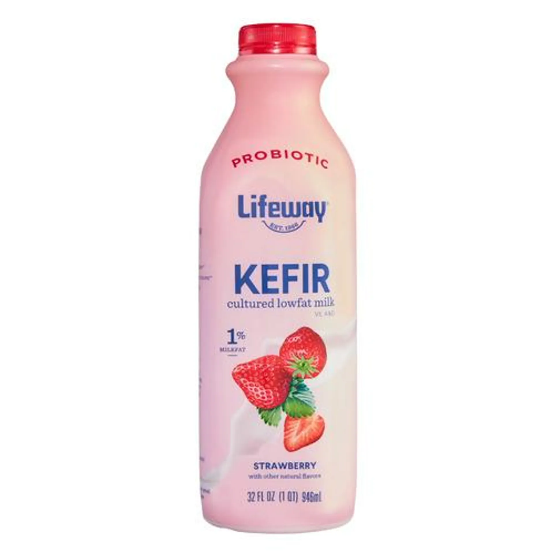 Lifeway® kefir cultured lowfat milk, strawberry