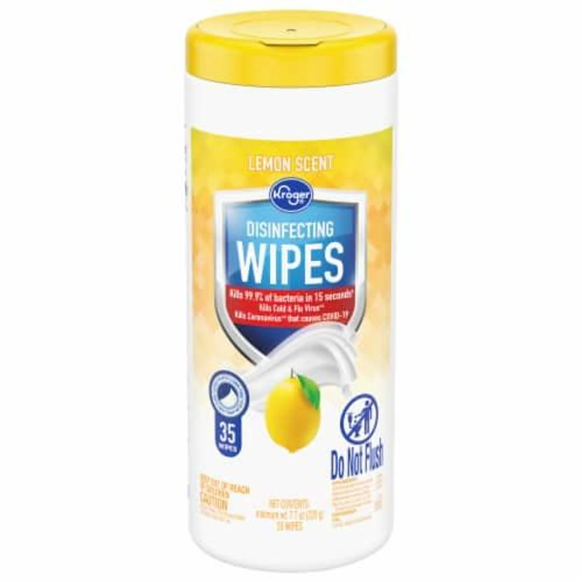 Kroger® Disinfecting Wipes Lemon Scent