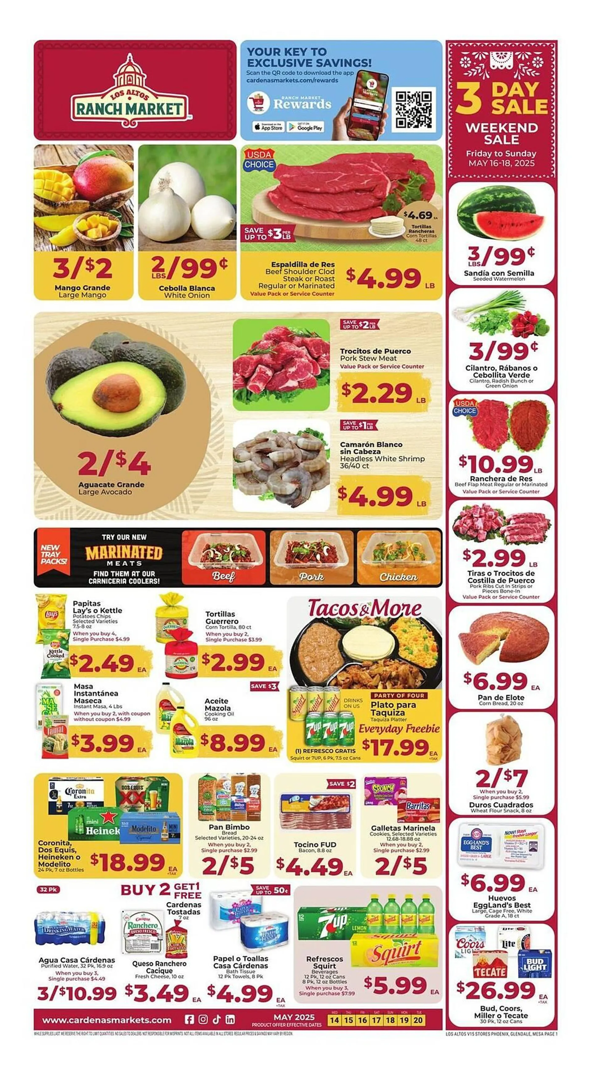 Los Altos Ranch Market Weekly Ad - 1