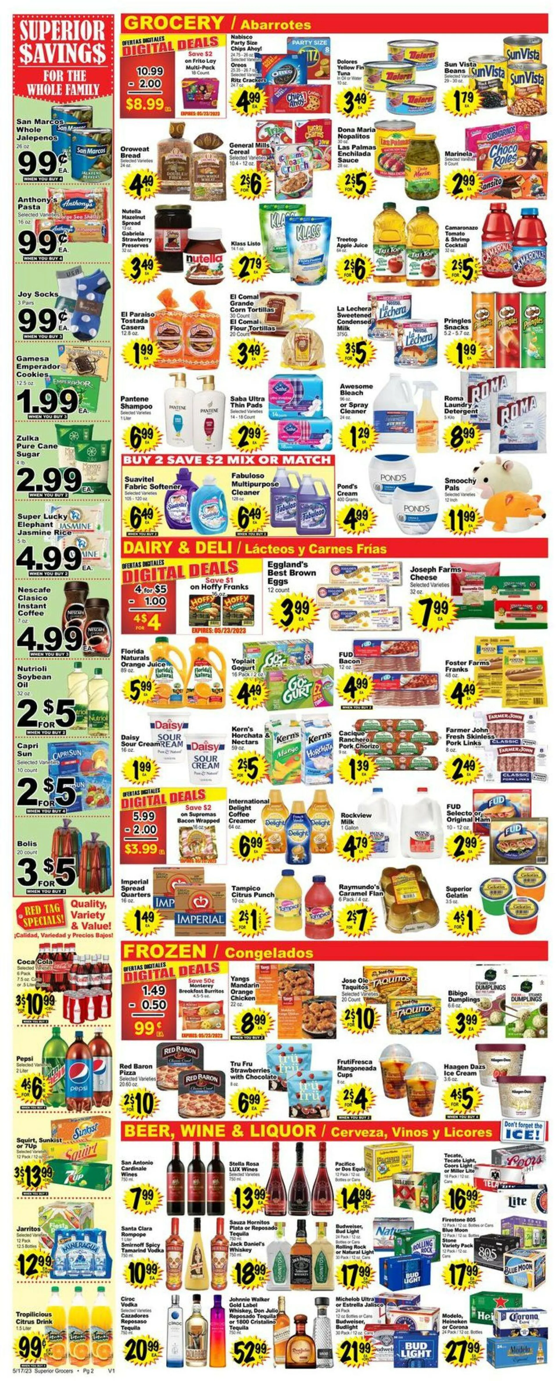 Superior Grocers Current weekly ad - 2
