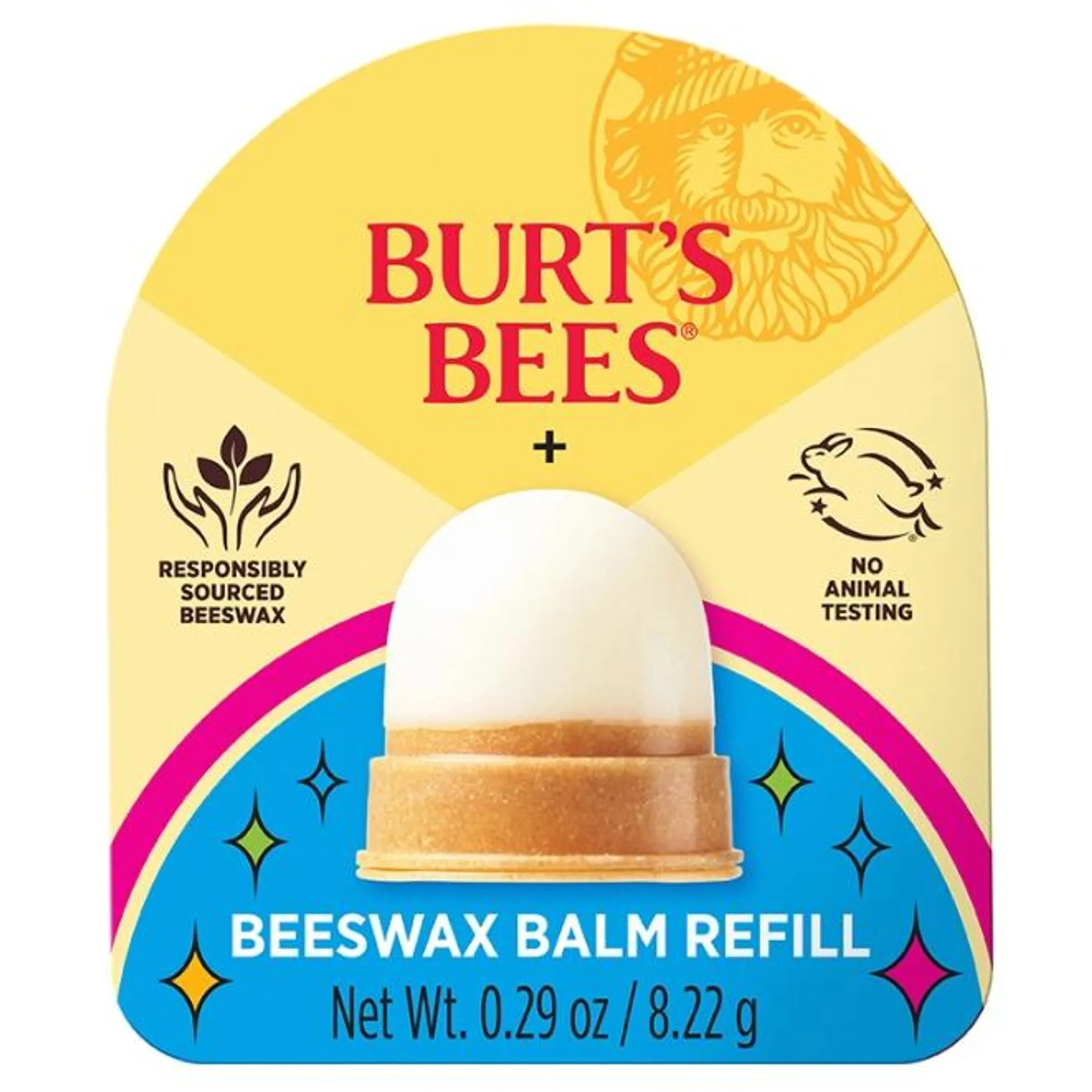 Burt’s Bees x Above & Beyond Beeswax Lip Balm Refill, 1-Pack
