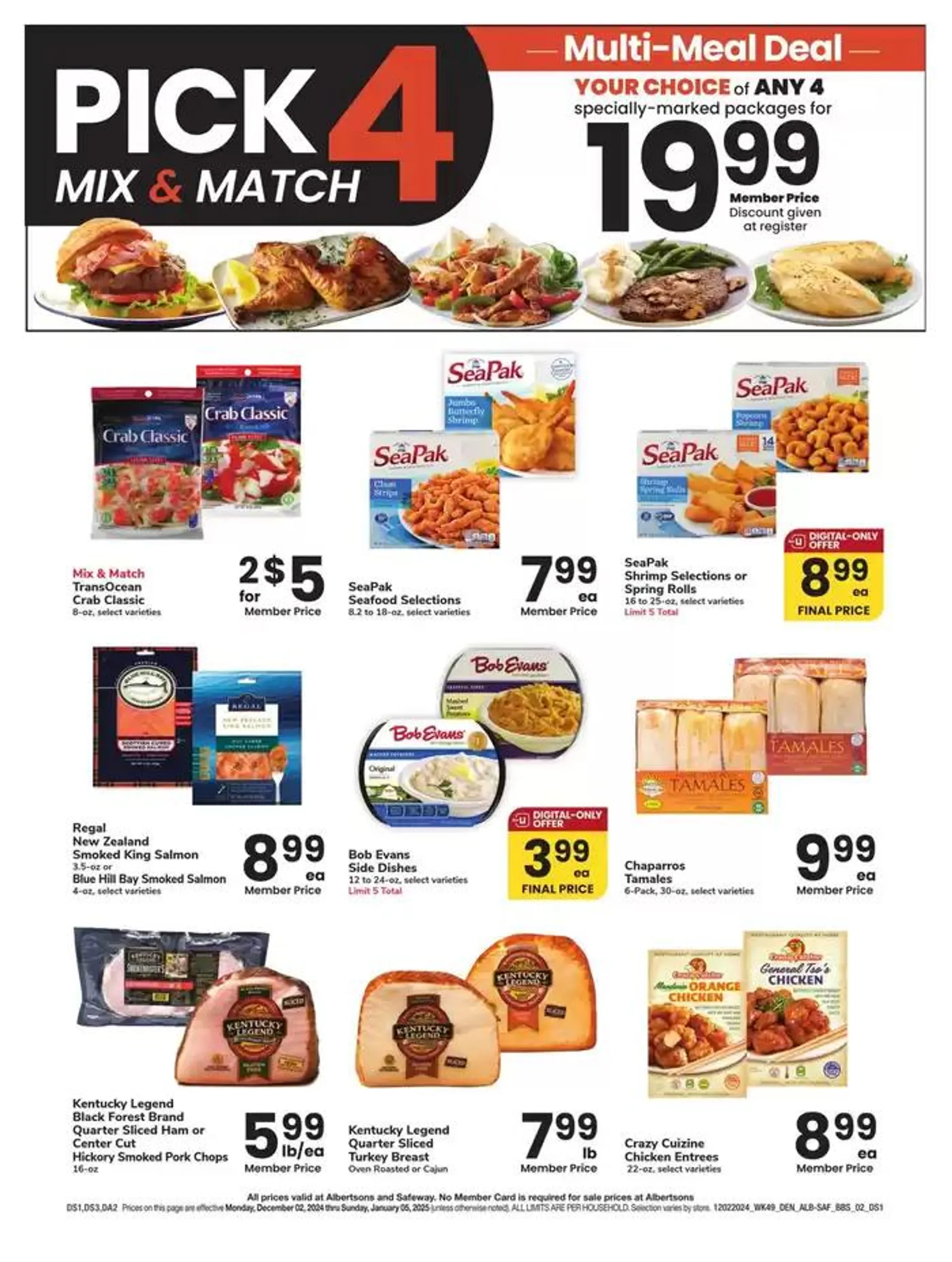 Weekly ad  Albertsons - Denver - BBS from December 2 to January 5 2025 - Page 2