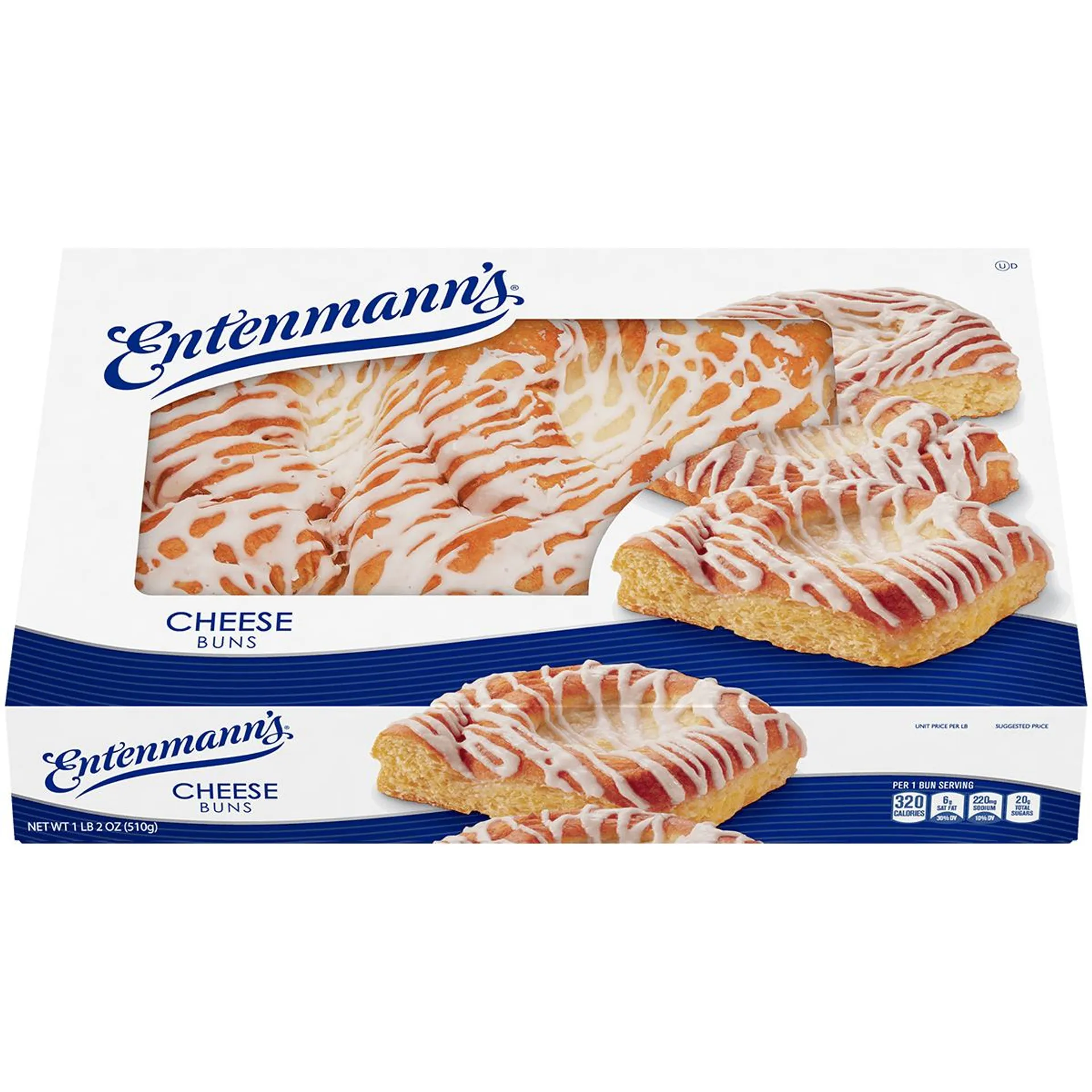 Entenmanns Cheese Buns 1LB