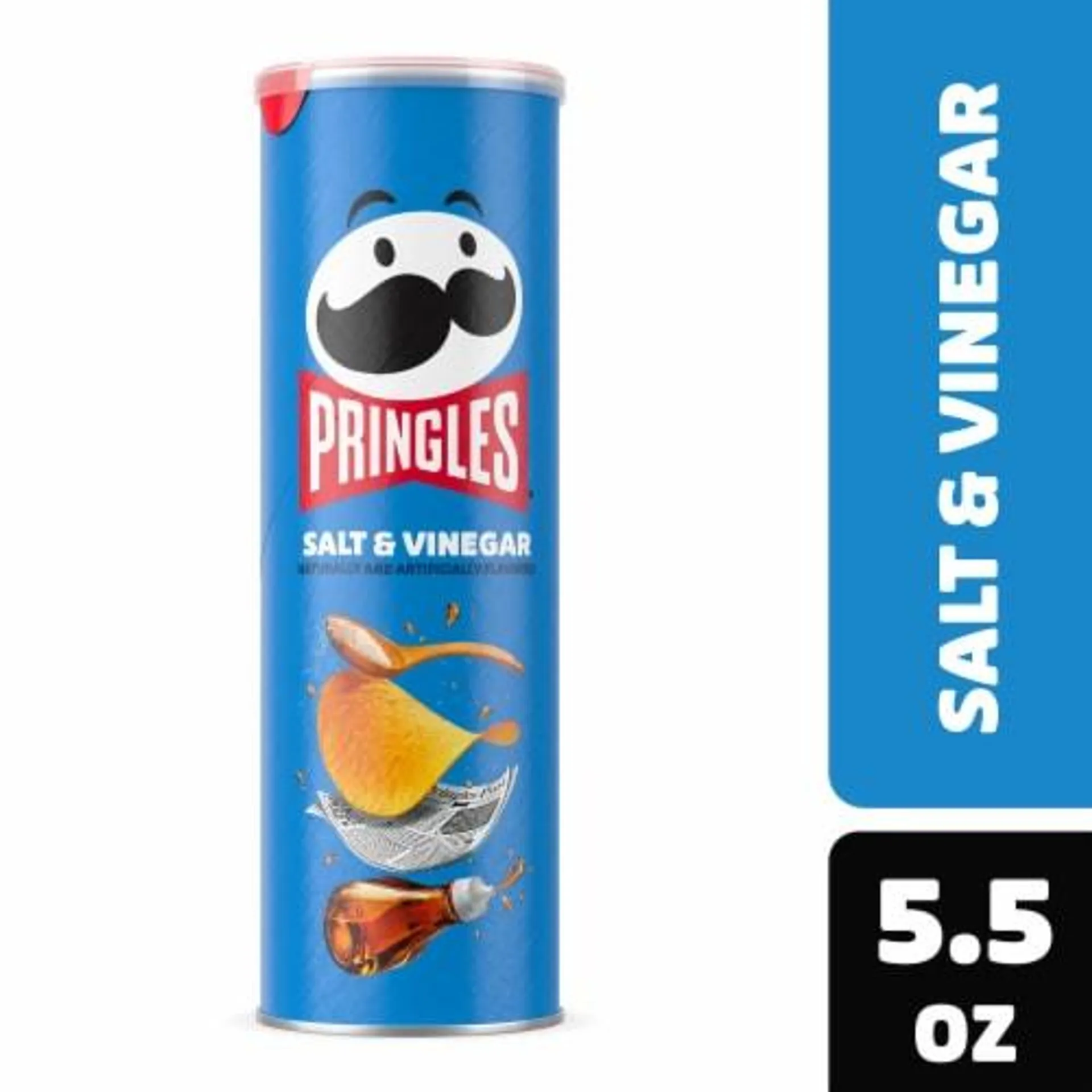 Pringles® Salt and Vinegar Potato Crisps Chips