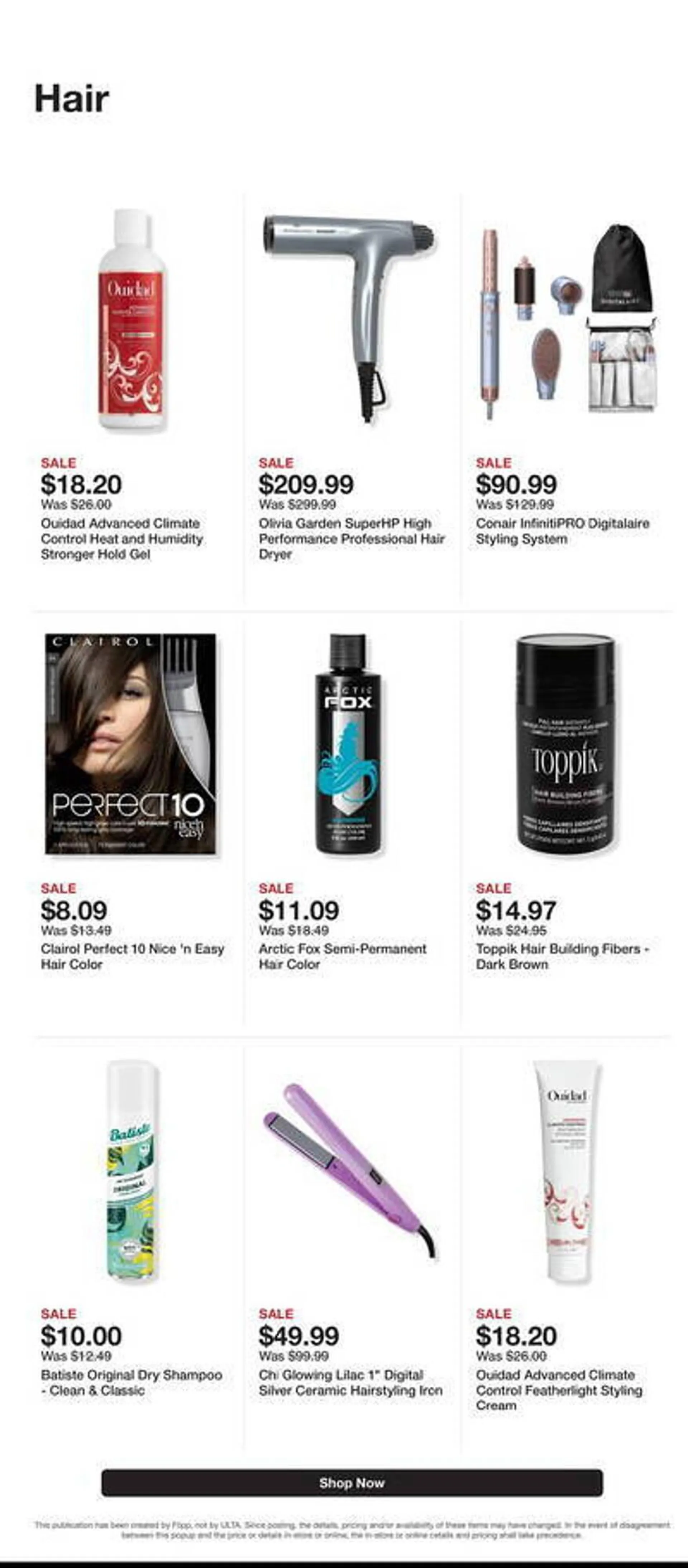 Weekly ad Ulta Beauty Weekly Ad from September 30 to October 6 2024 - Page 4