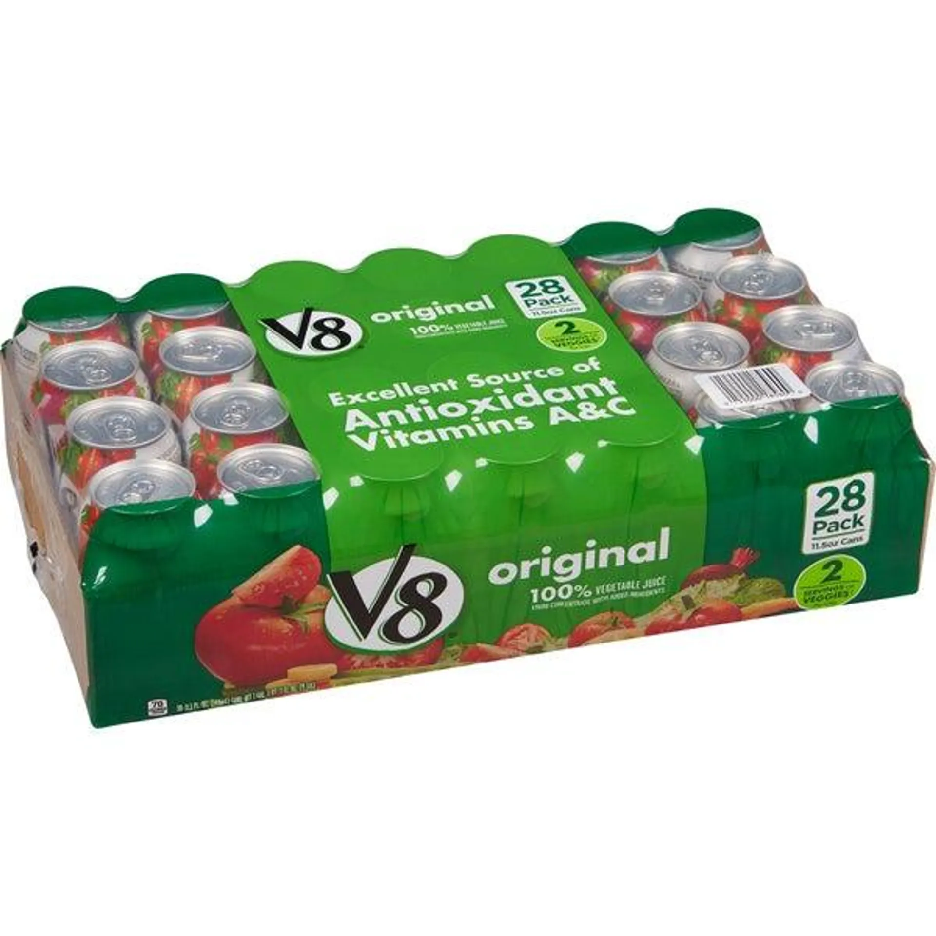 V8, Original Vegetable Juice, 11.5 fl oz, 28-Count