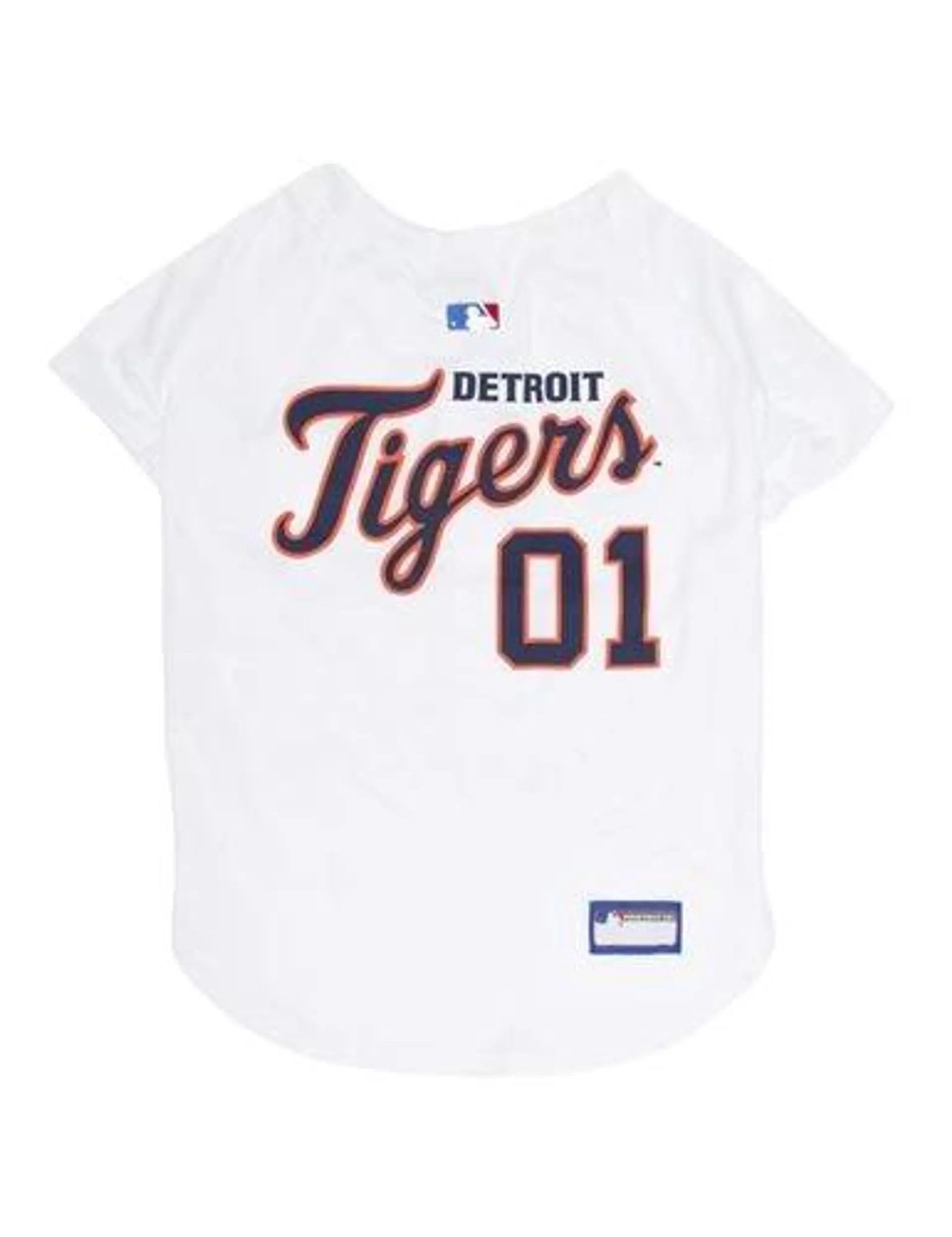 Pets First MLB Jersey Detroit Tigers, Medium