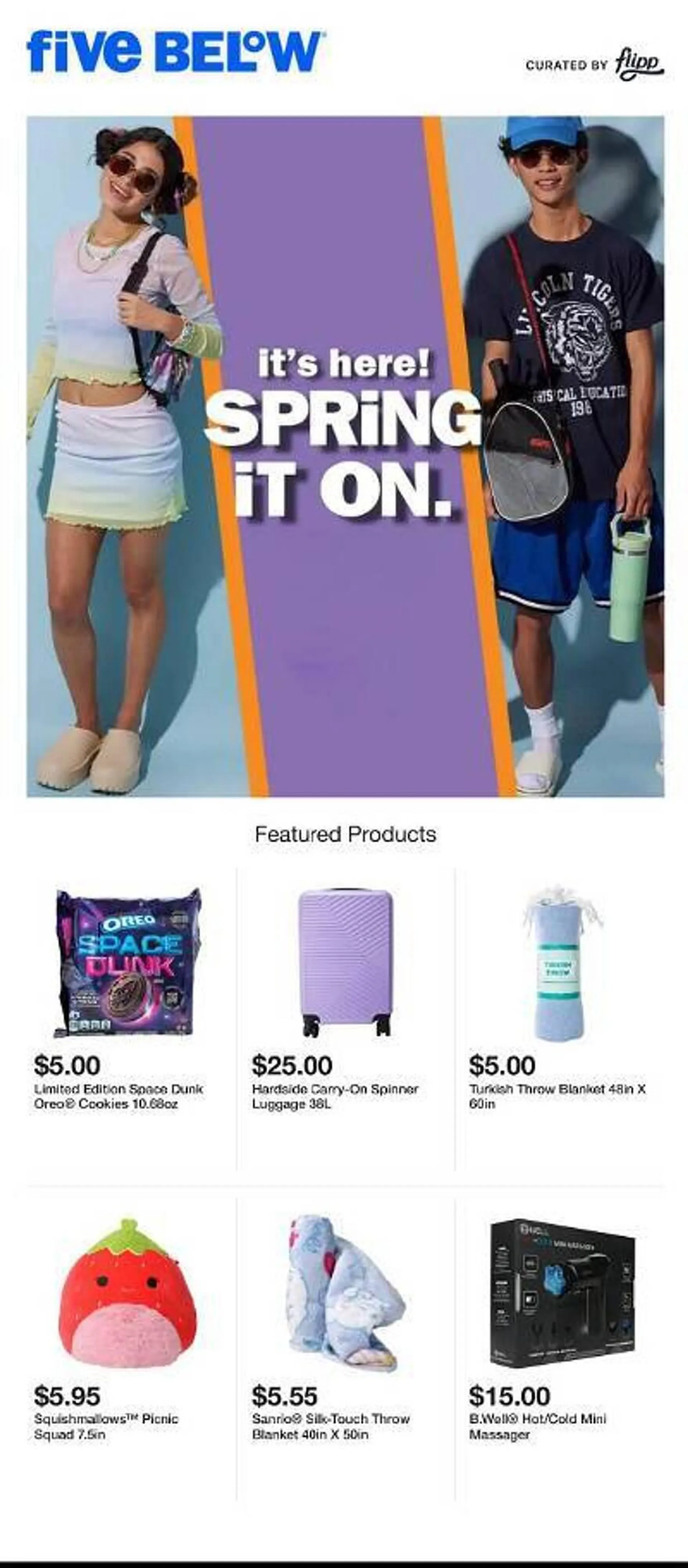 Weekly ad Five Below Weekly Ad from April 12 to April 18 2024 - Page 