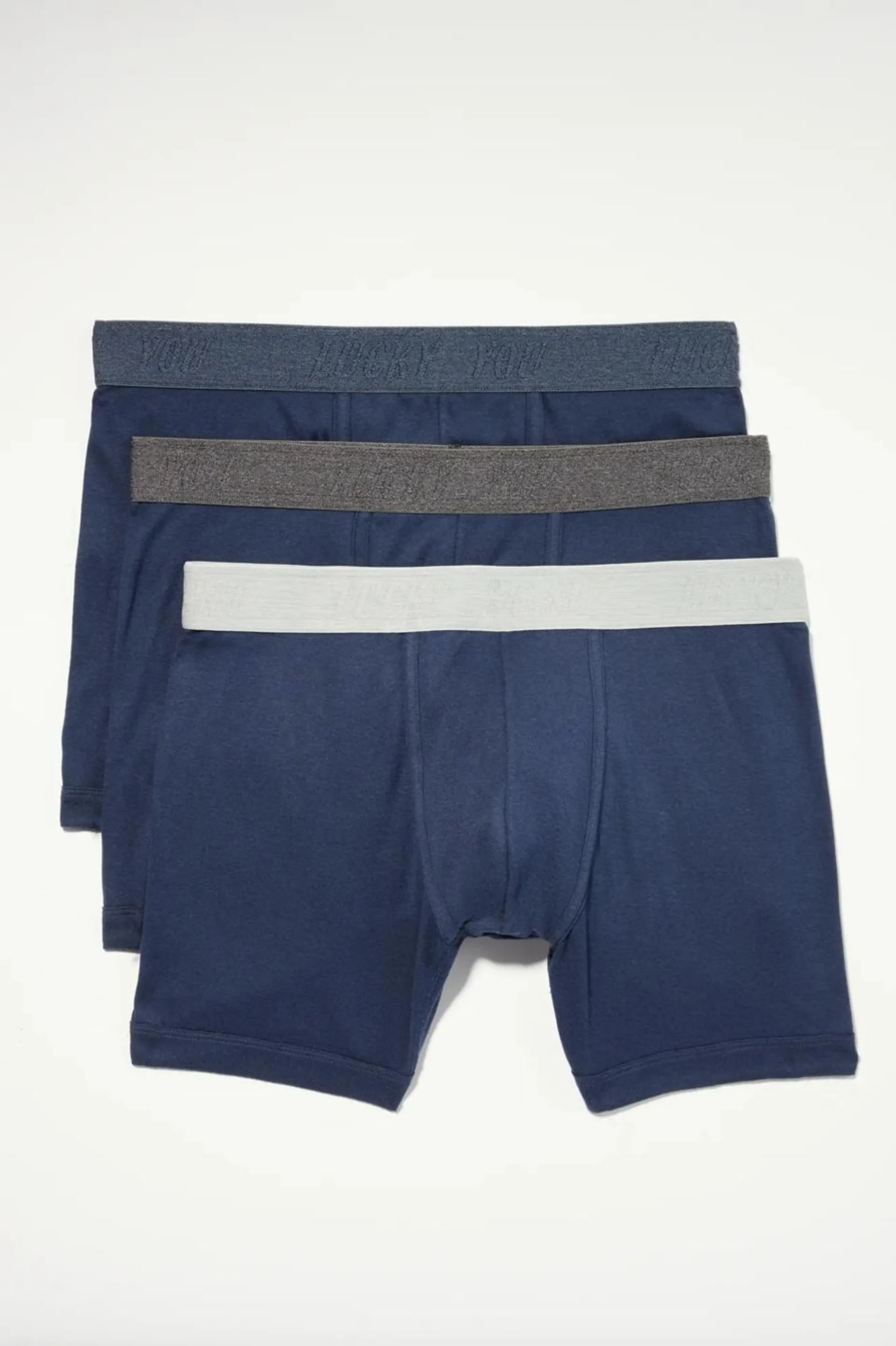 3 pack cotton modal boxer briefs