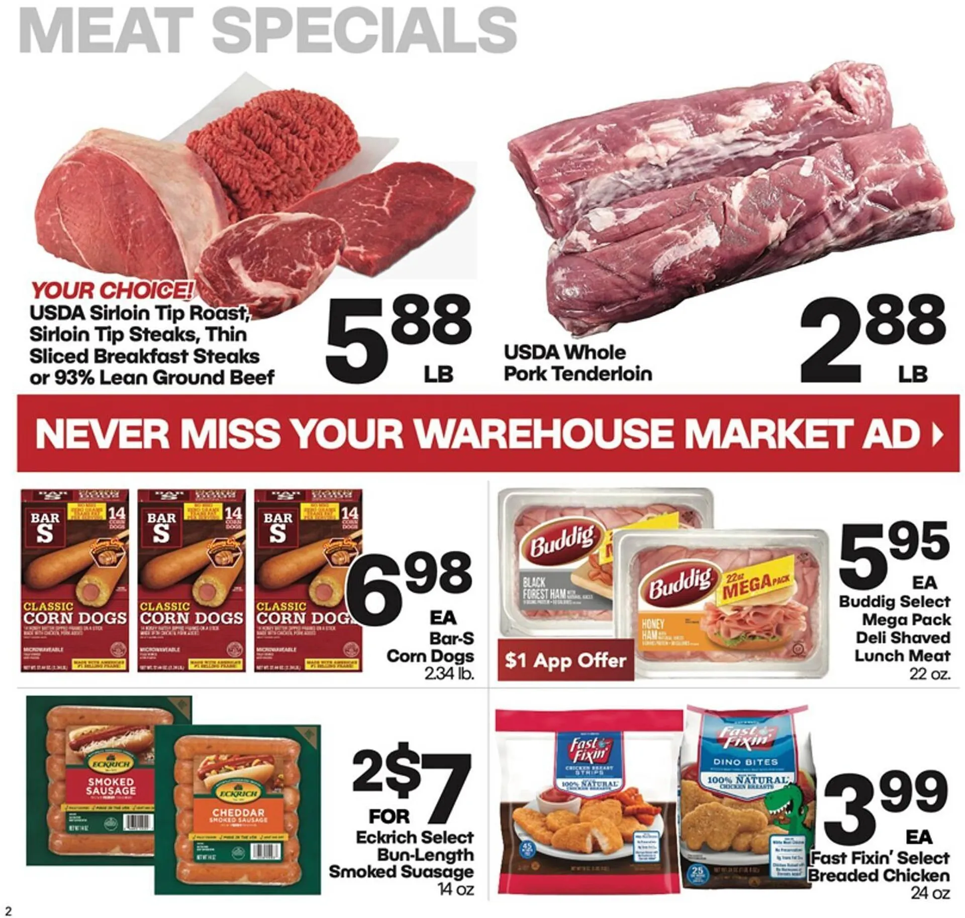 Warehouse Market Weekly Ad - 2