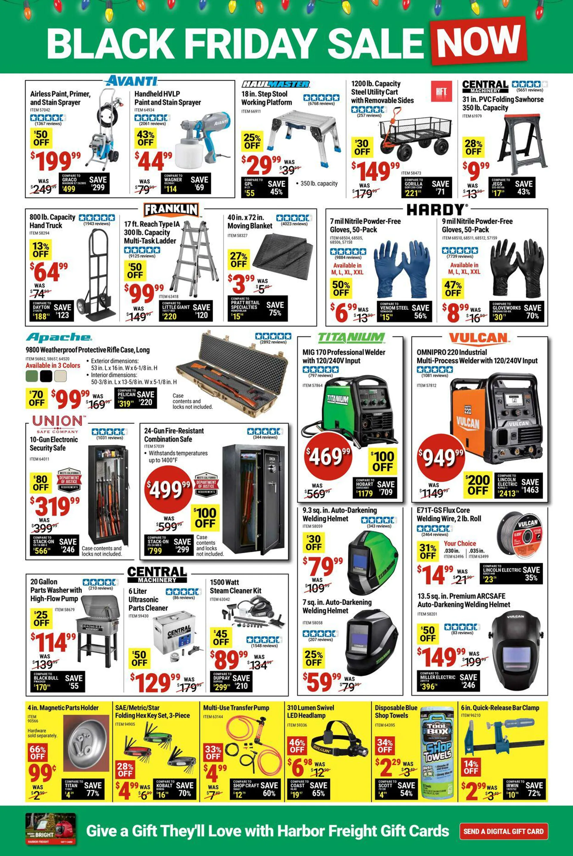 Weekly ad Harbor Freight - Black Friday 2023 from November 23 to November 27 2023 - Page 6