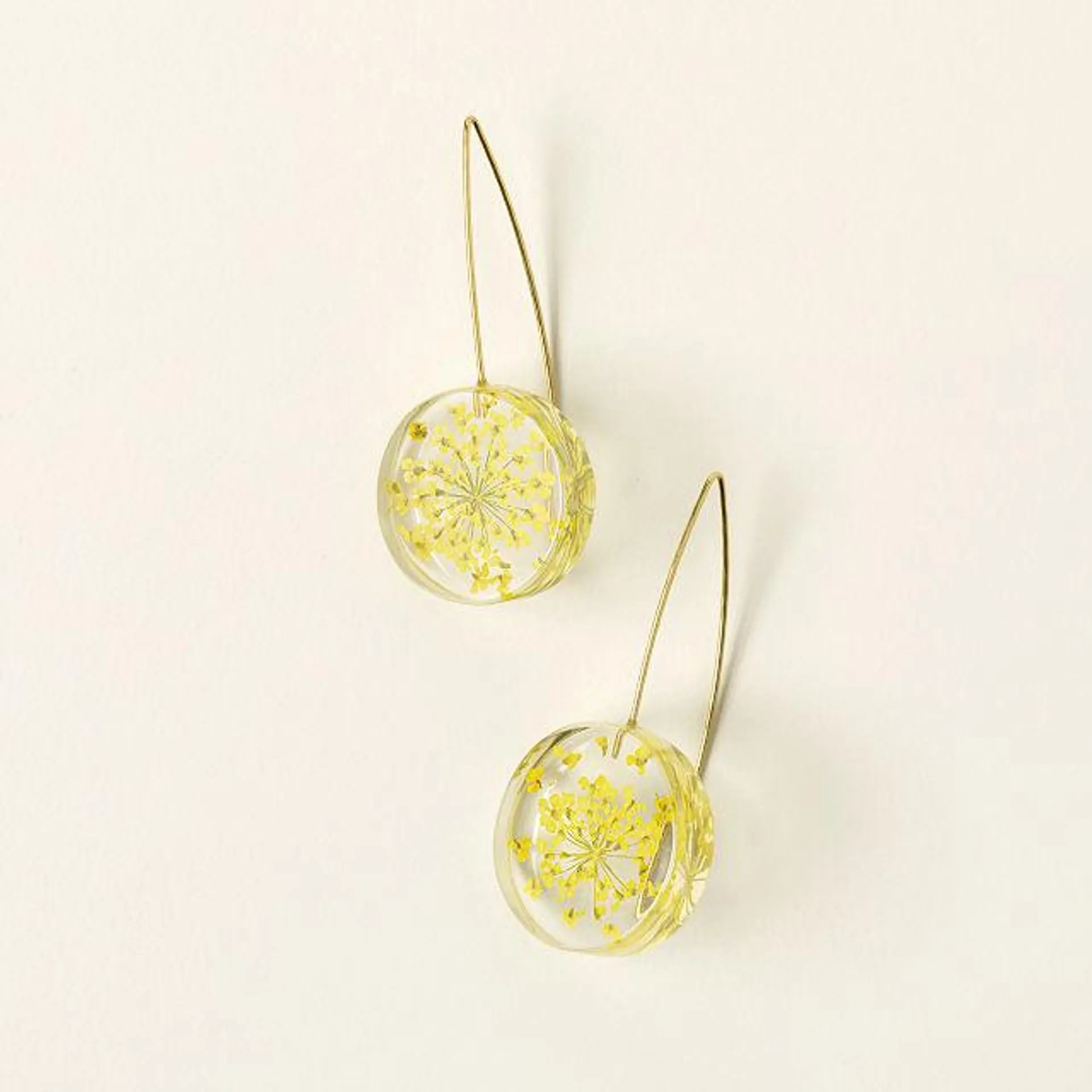 Ray of Sunshine Flower Earrings