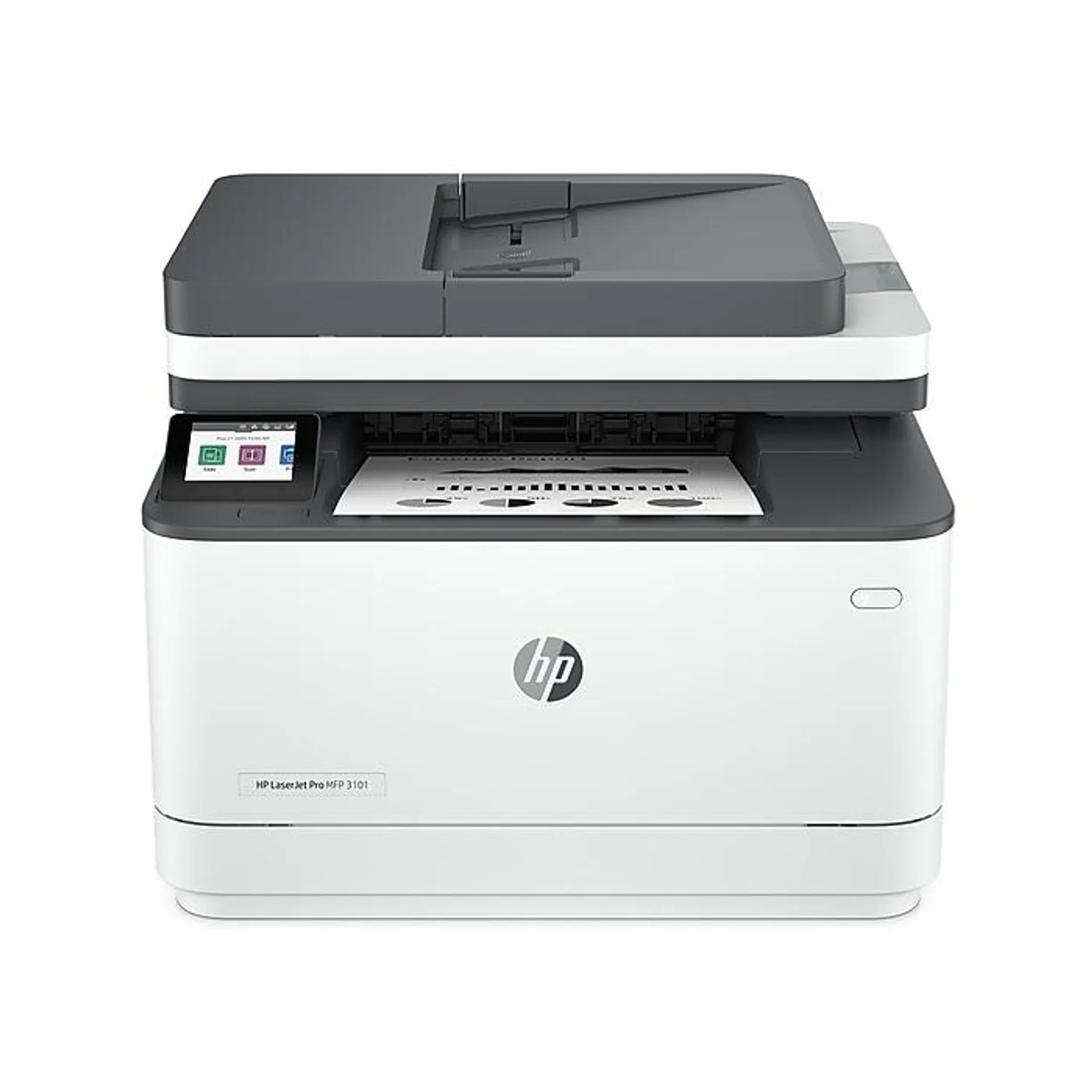 HP LaserJet Pro MFP 3101sdw Wireless Black & White All-in-One Laser Printer,