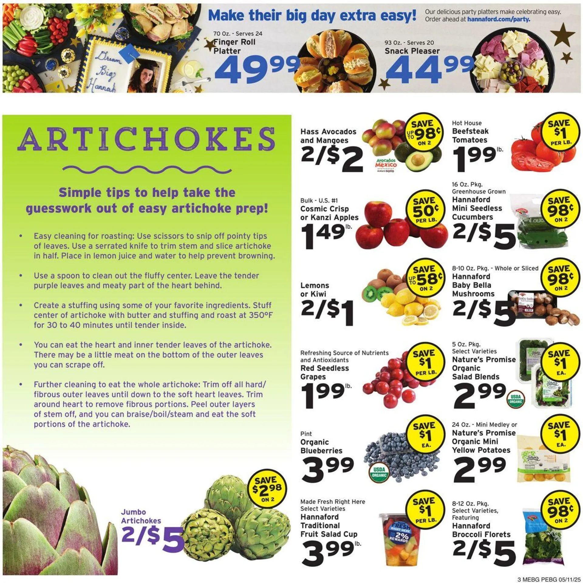 Weekly ad Hannaford Current weekly ad from May 11 to May 17 2025 - Page 3