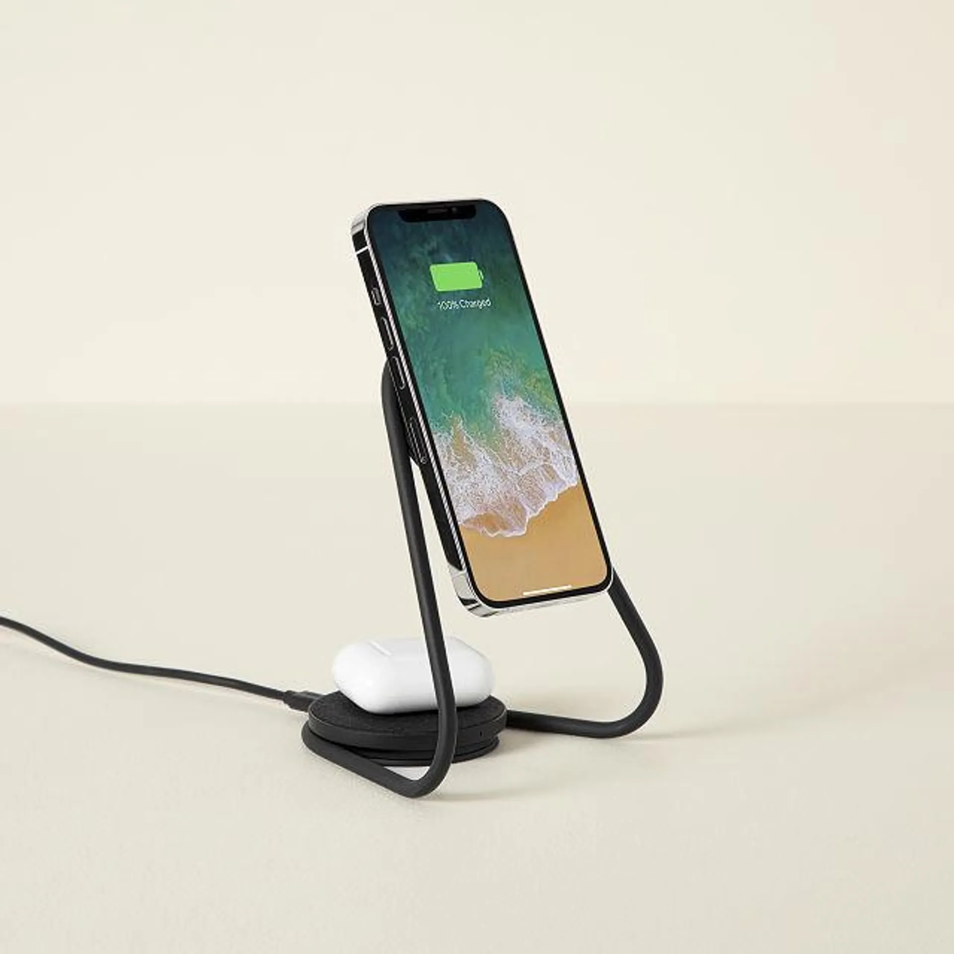 Dual-Device Magnetic Charging Stand