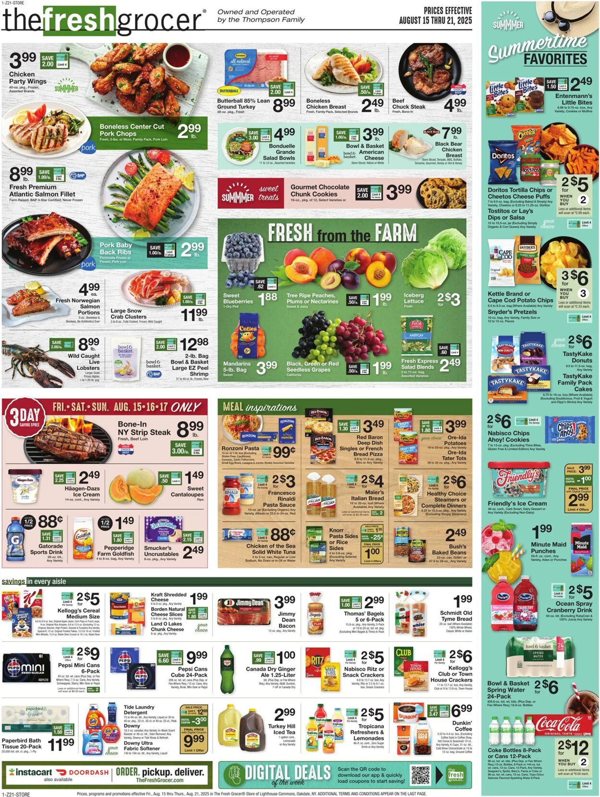 Weekly ad Gerrity's Supermarkets Current weekly ad from August 14 to August 21 2025 - Page 1