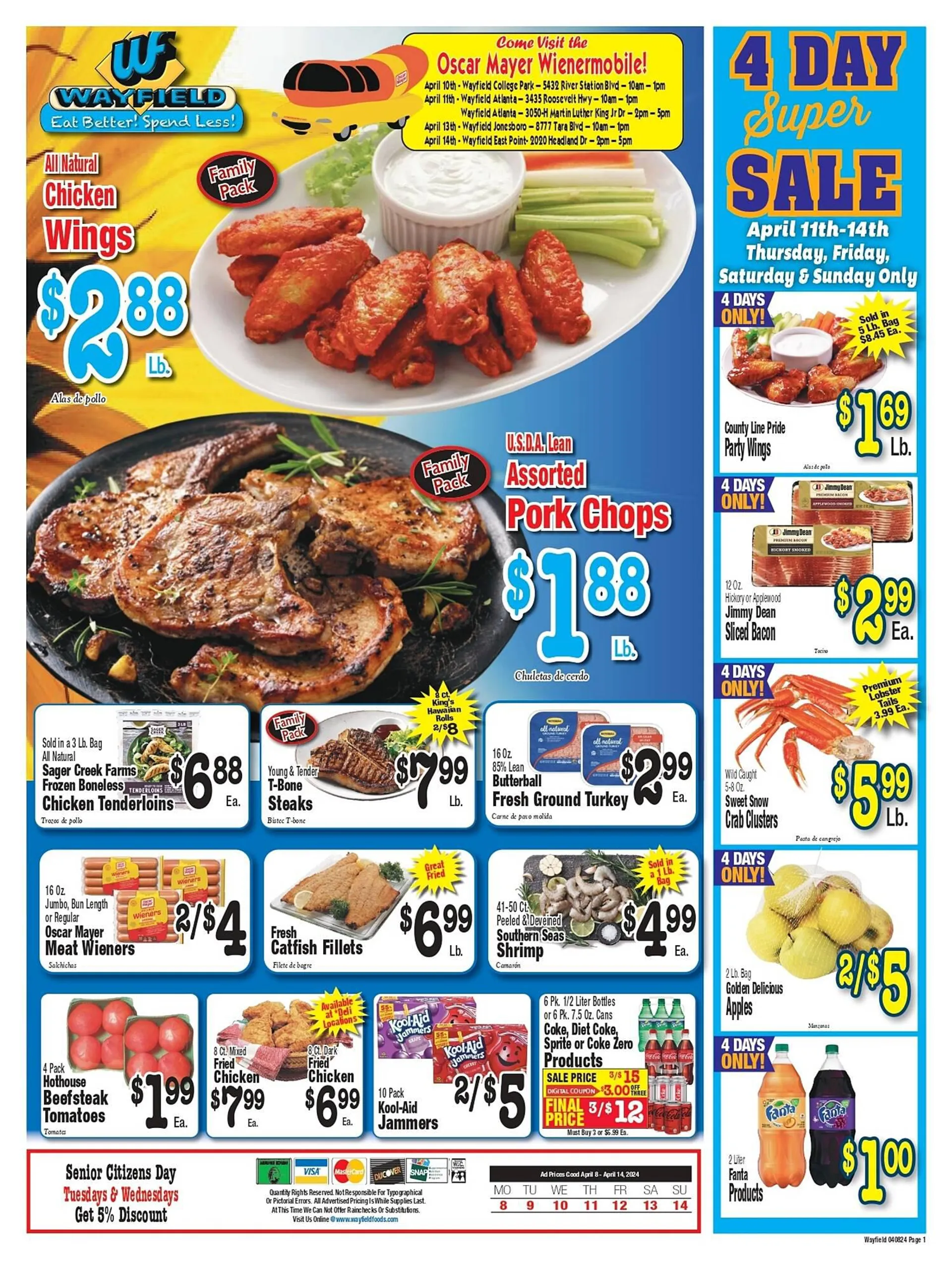 Weekly ad Dierbergs ad from April 2 to April 8 2024 - Page 1