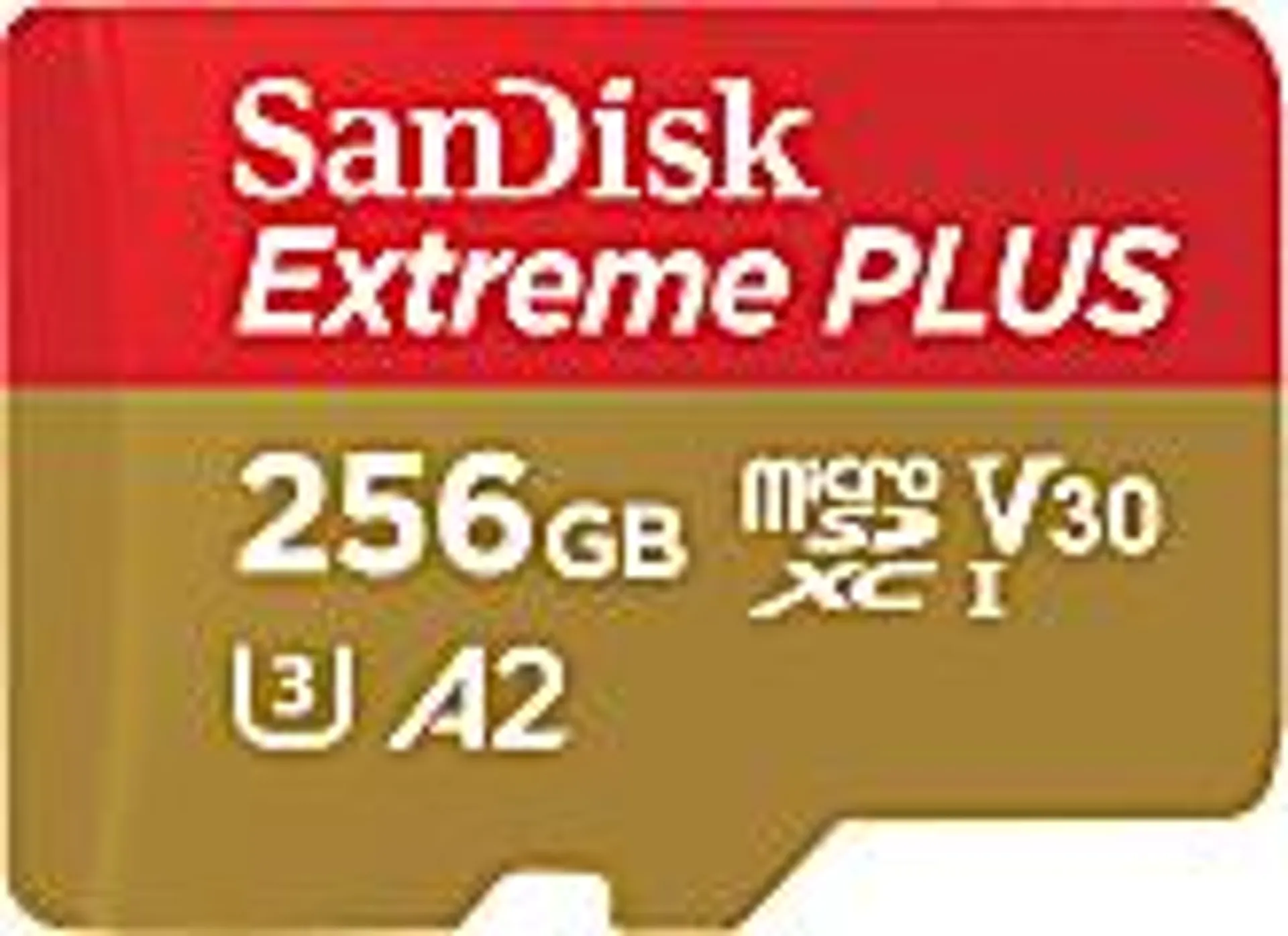 SanDisk Extreme® PLUS microSDXC™ UHS-I card, 256GB