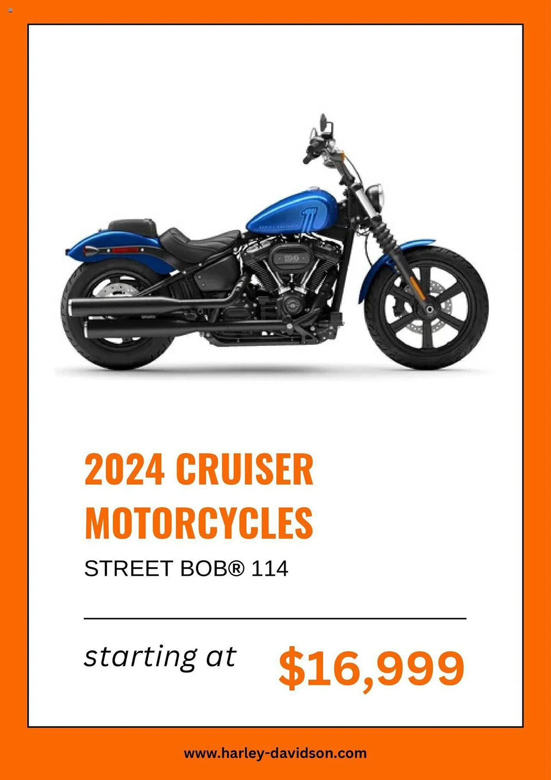 Weekly ad Harley Davidson Weekly Ad from August 26 to September 26 2024 - Page 5