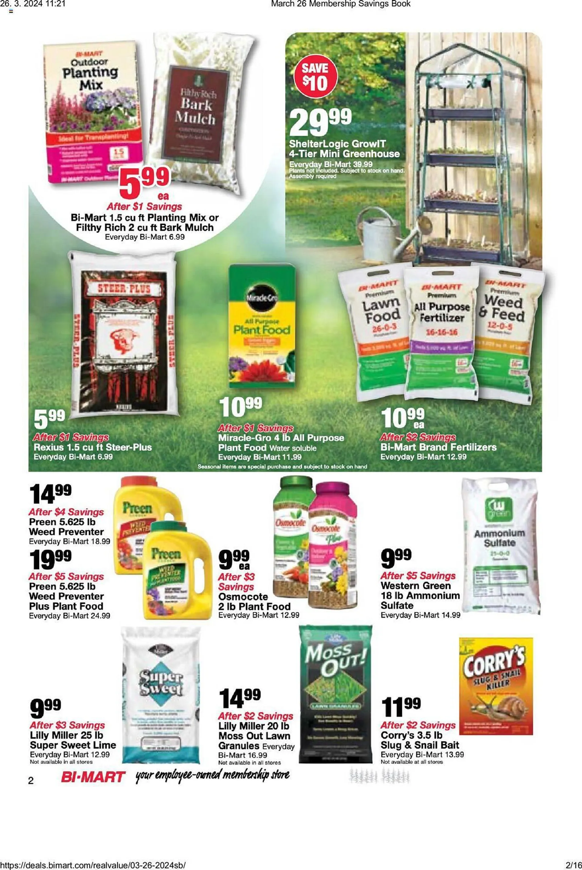 Weekly ad Bi-Mart Weekly Ad from March 26 to April 8 2024 - Page 2