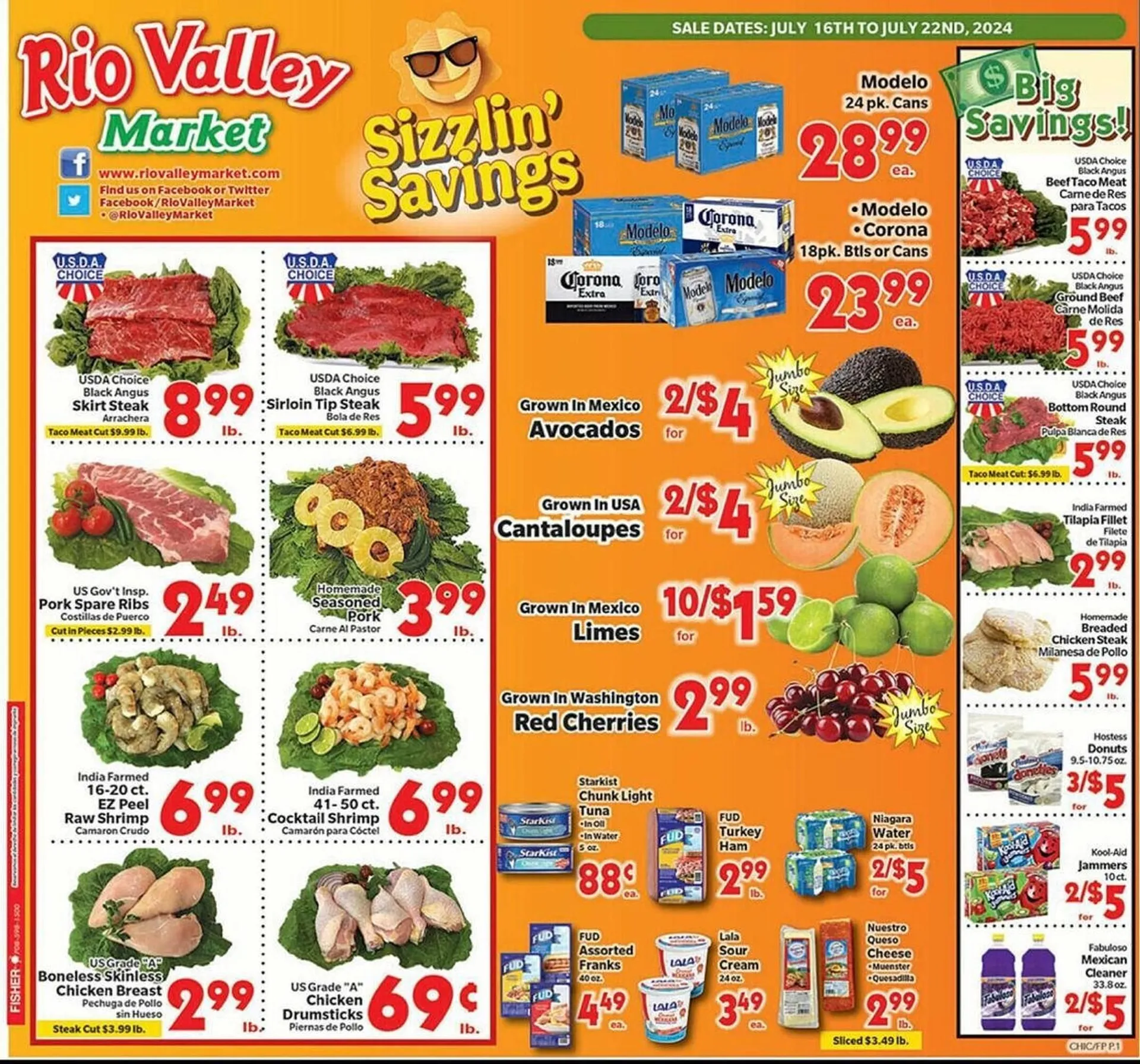 Rio Valley Market Weekly Ad - 1