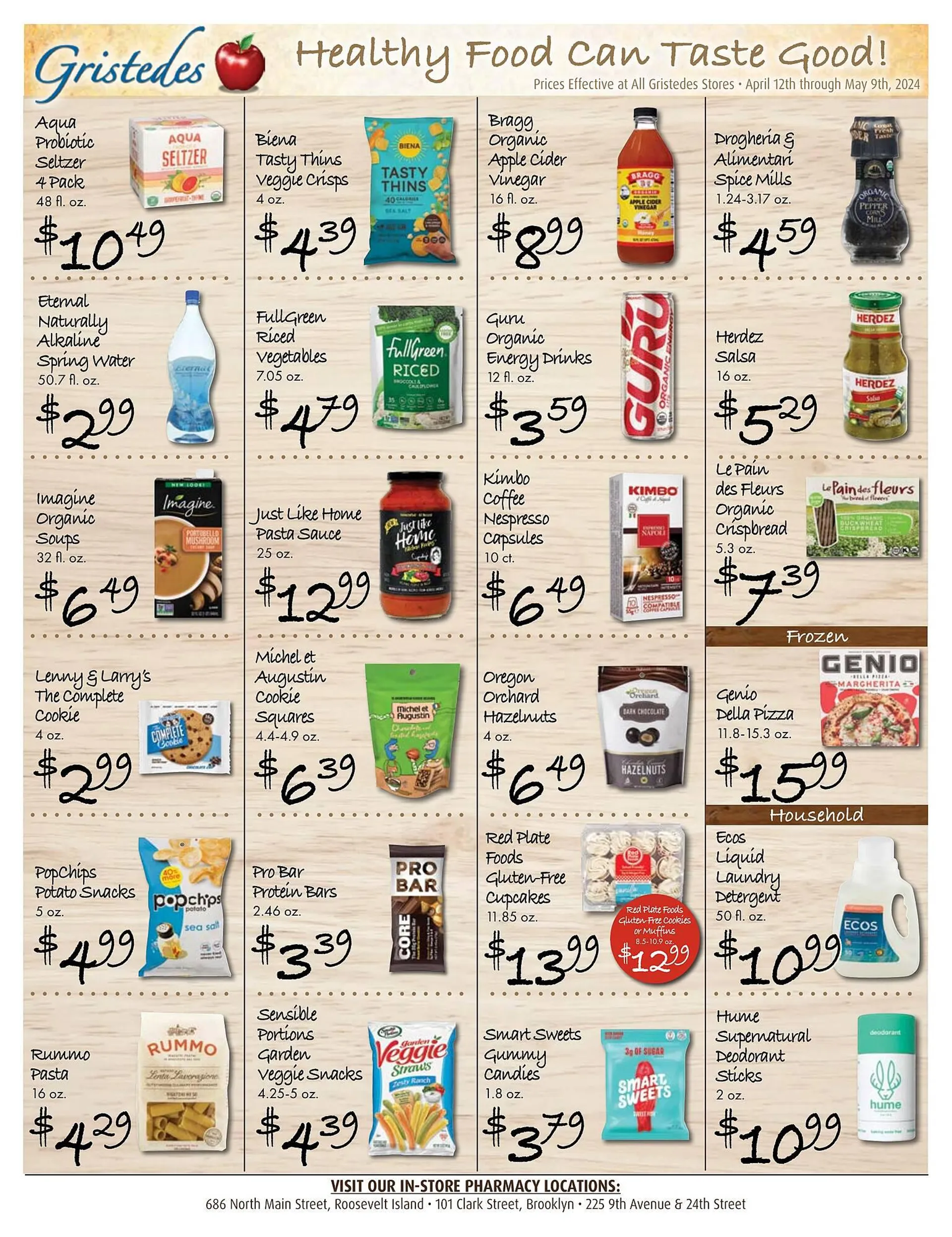Weekly ad Gristedes Weekly Ad from April 12 to May 9 2024 - Page 2
