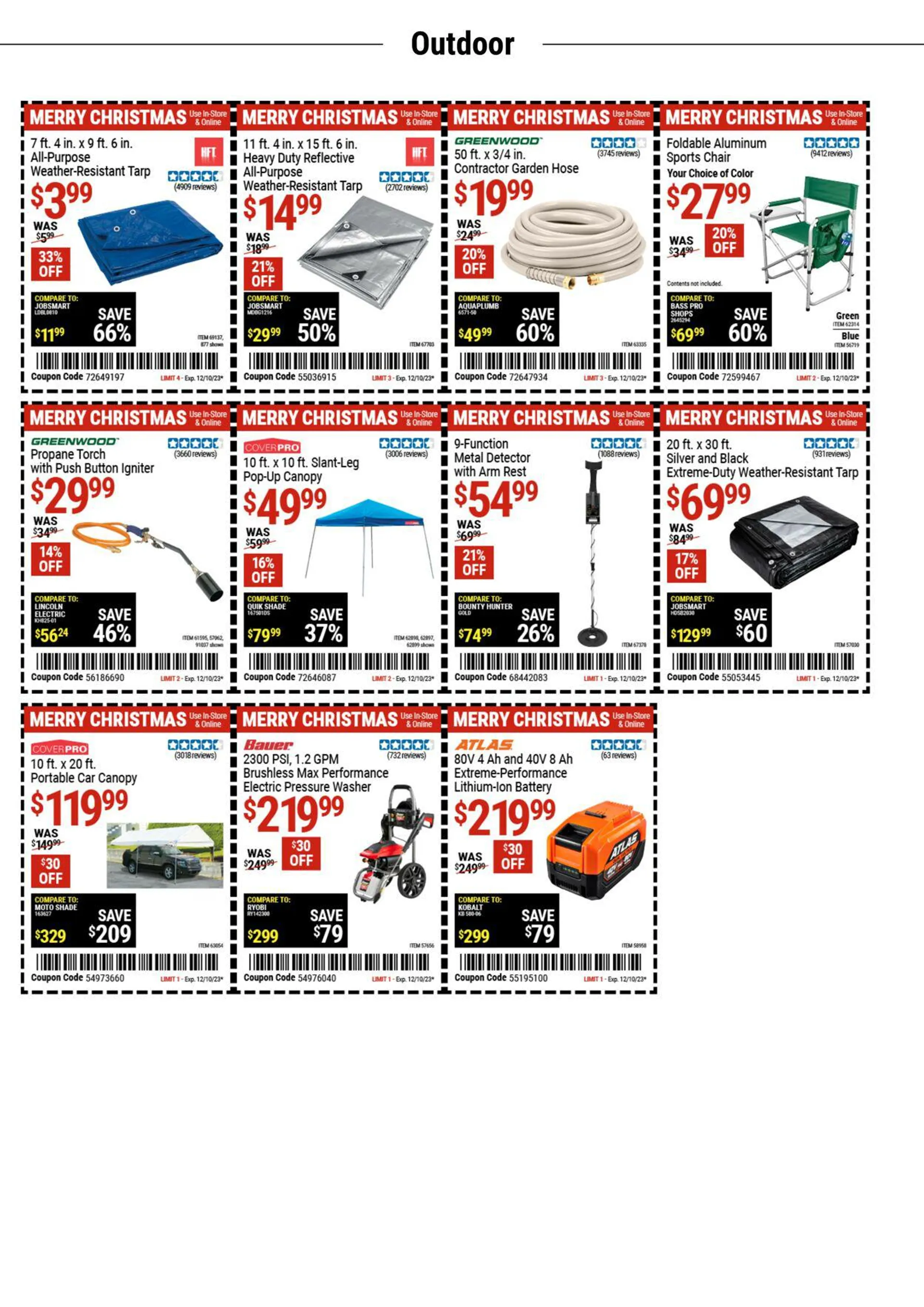 Weekly ad Harbor Freight from December 5 to December 18 2023 - Page 8