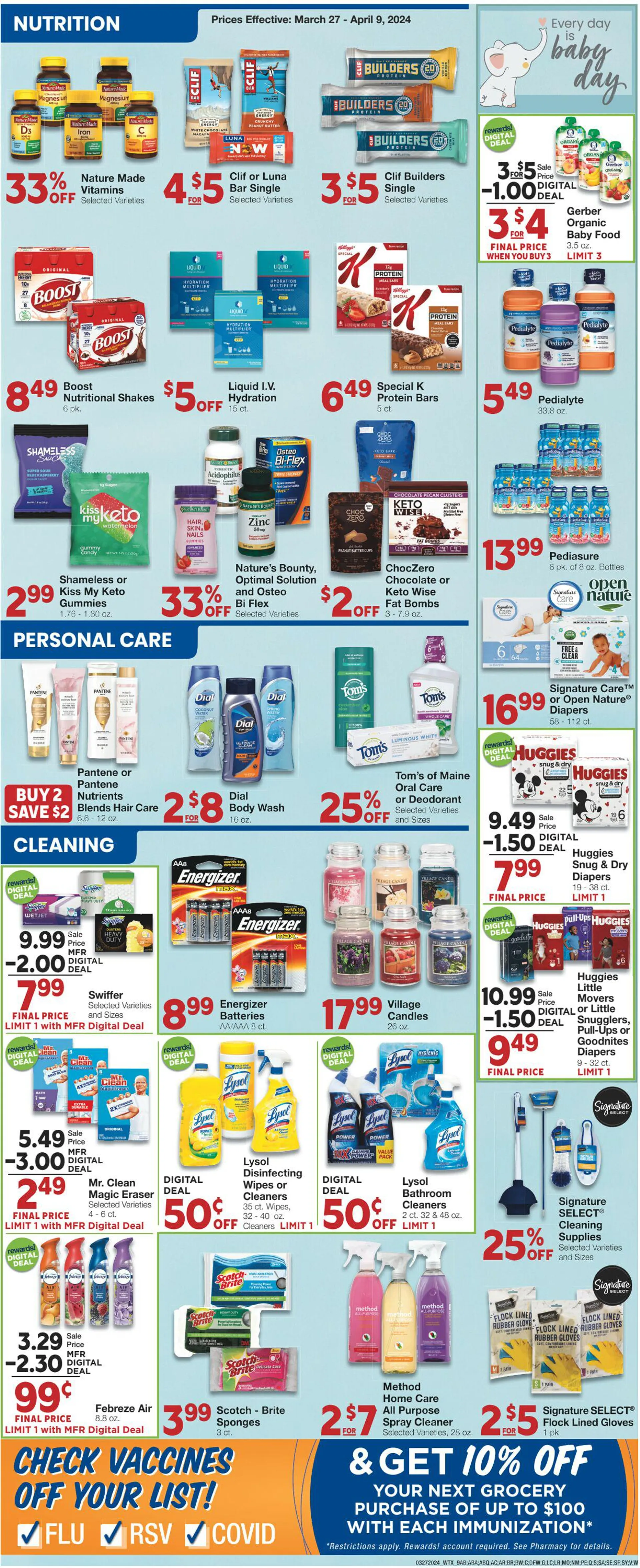 Weekly ad United Supermarkets Current weekly ad from March 26 to April 2 2024 - Page 9