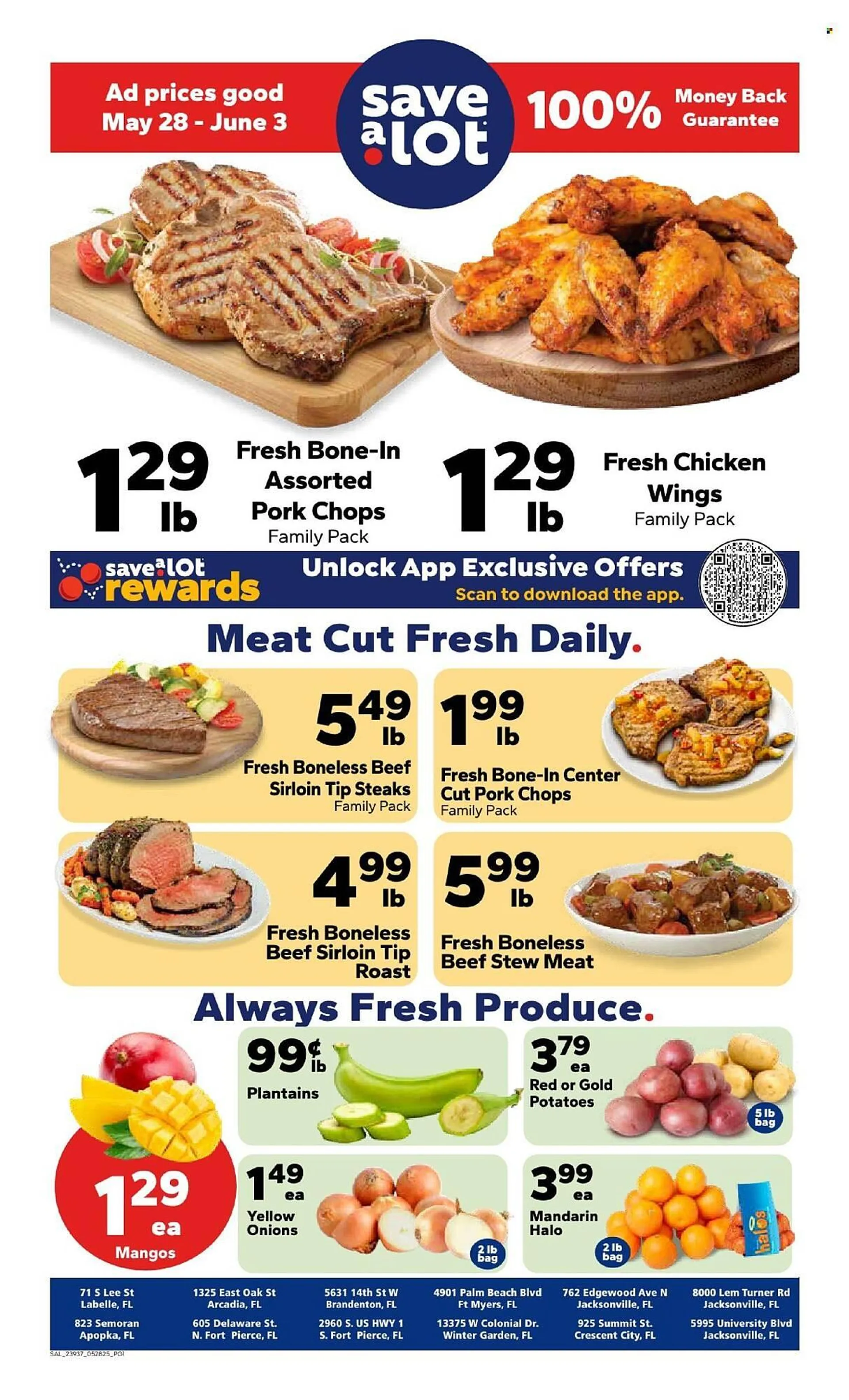 Weekly ad Save a Lot Weekly Ad from May 28 to June 3 2025 - Page 1