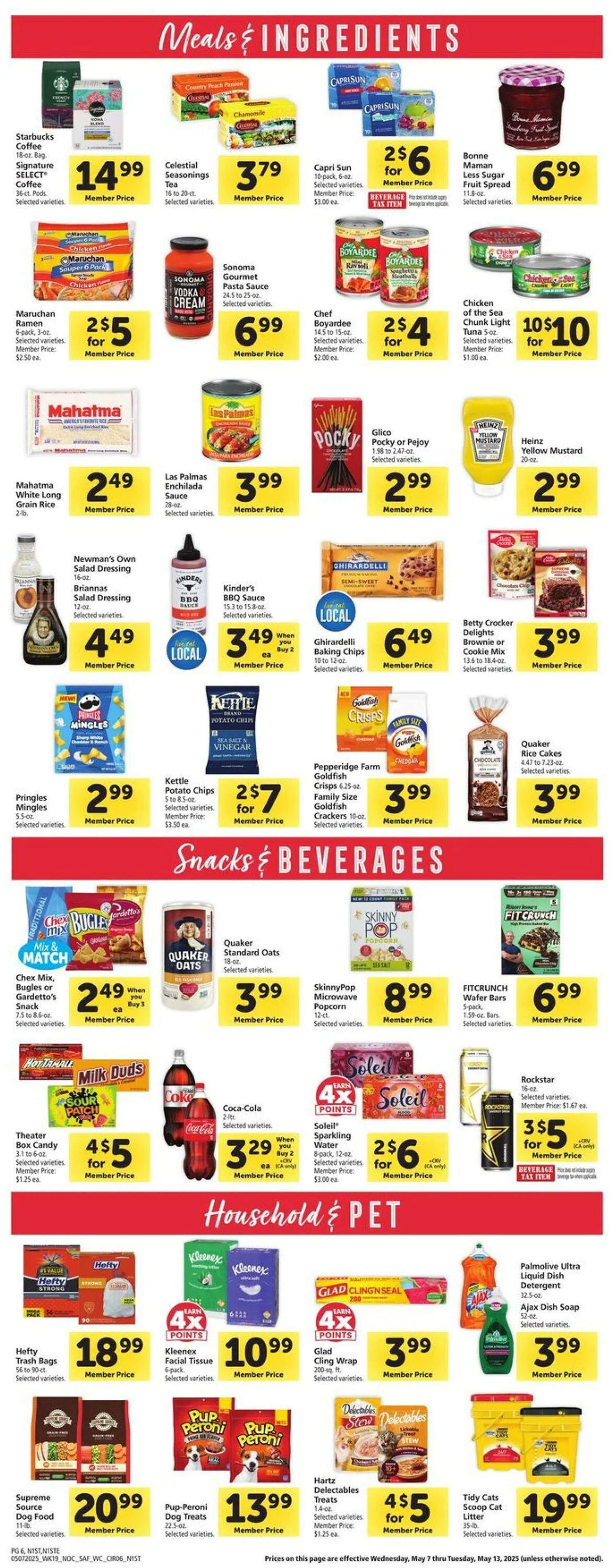 Weekly ad Safeway Current weekly ad from May 7 to May 13 2025 - Page 8