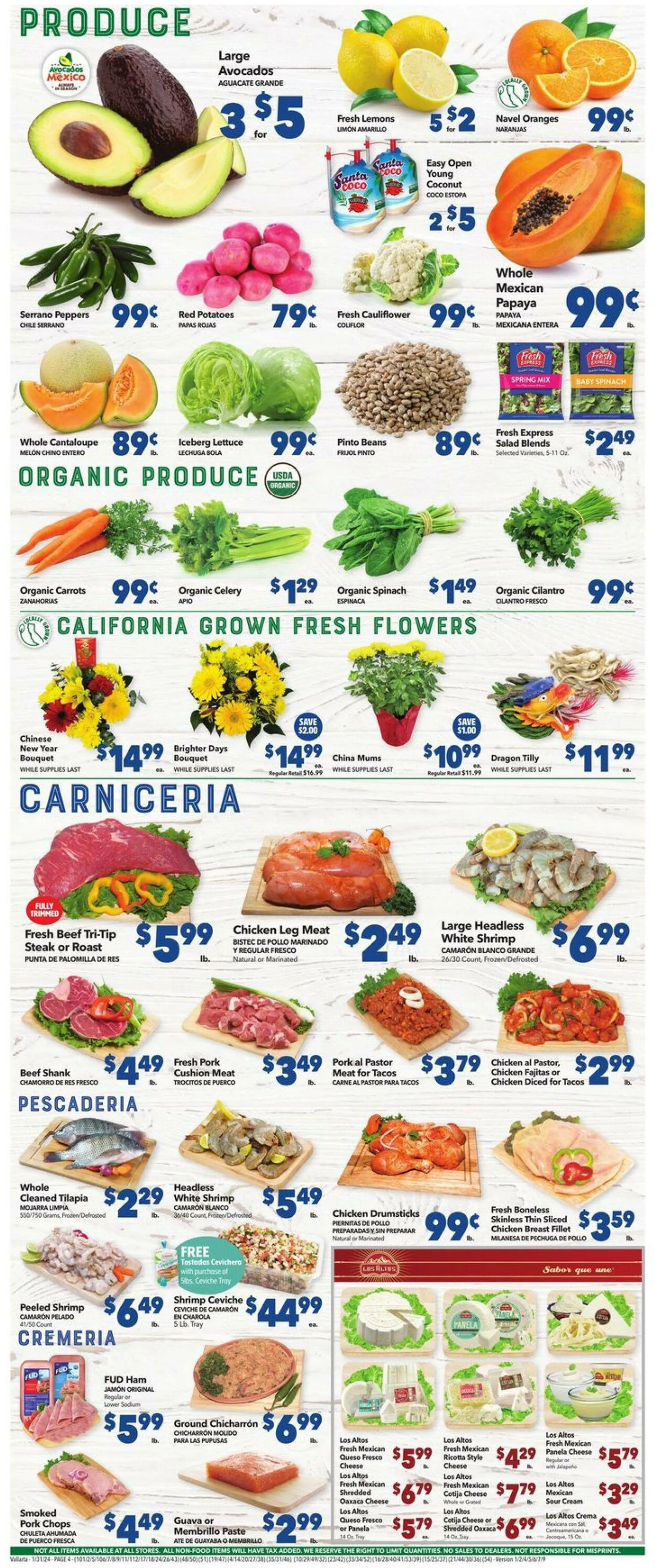 Weekly ad Vallarta from January 31 to February 6 2024 - Page 4