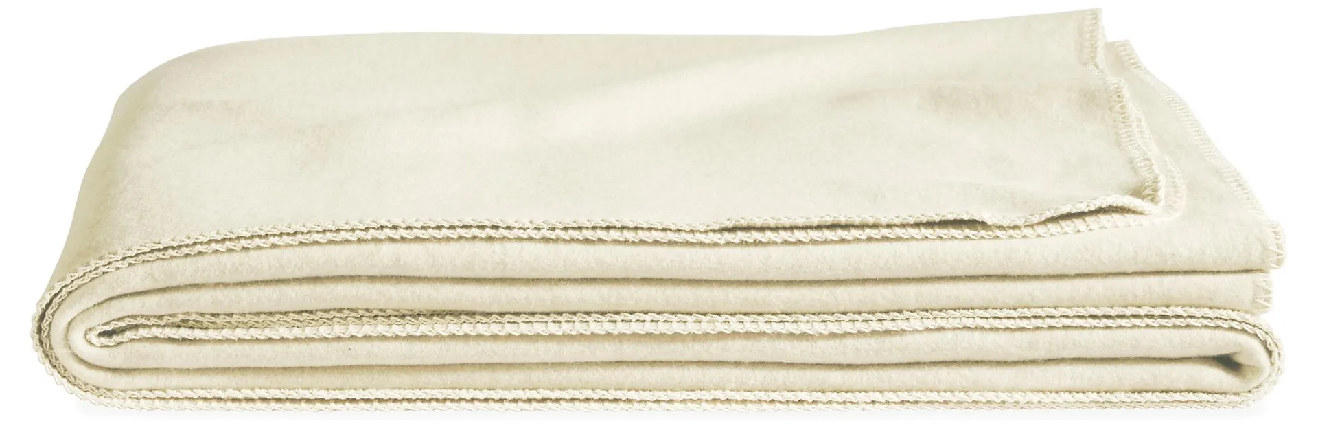 Corinne Twin Blanket in Ivory